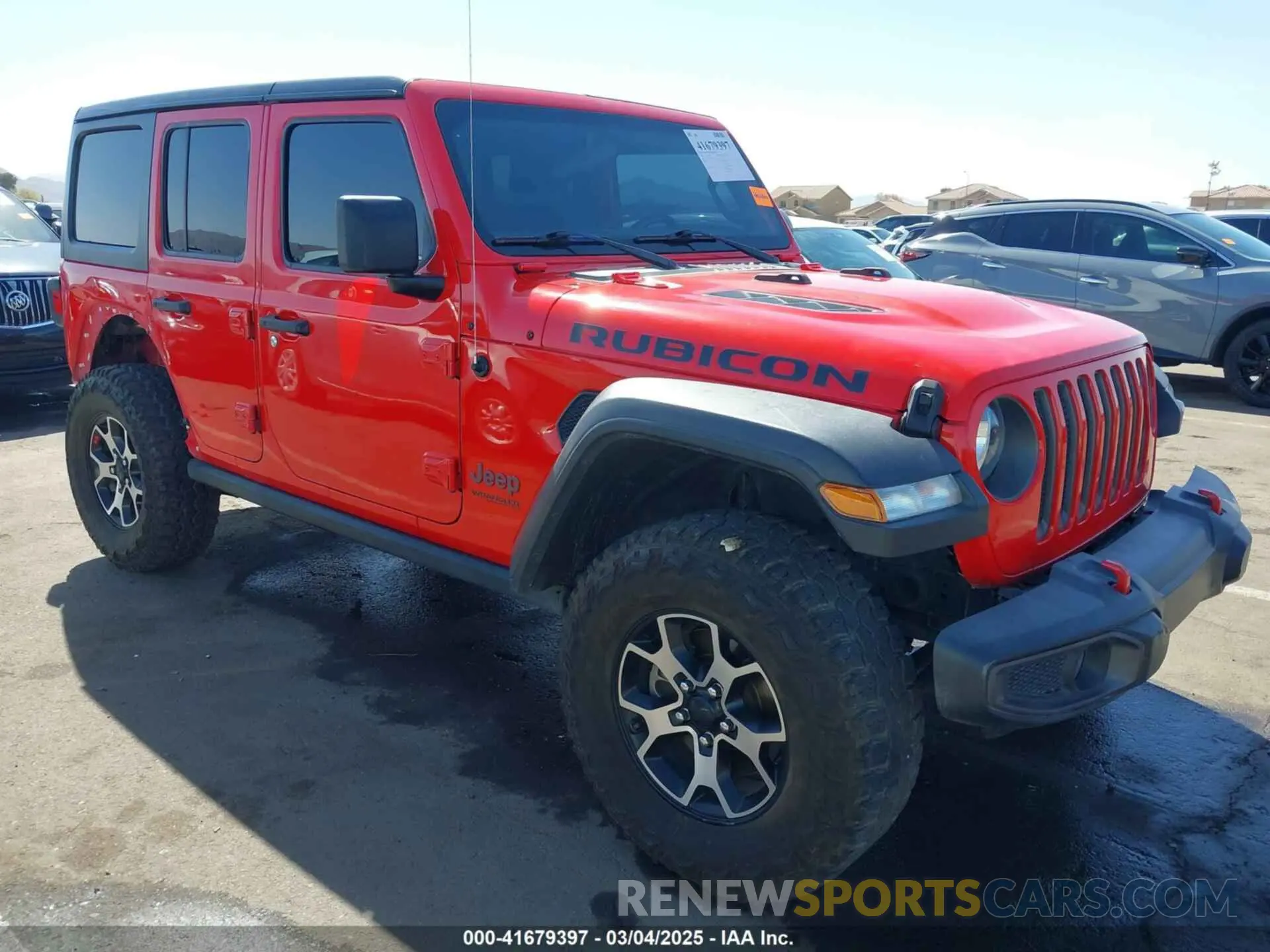 1 fotografías del automóvil dañado 1C4HJXFG2LW214874 JEEP WRANGLER UNLIMITED 2020