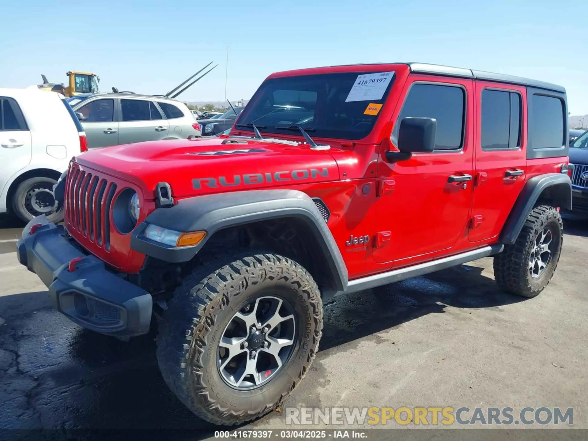 2 fotografías del automóvil dañado 1C4HJXFG2LW214874 JEEP WRANGLER UNLIMITED 2020