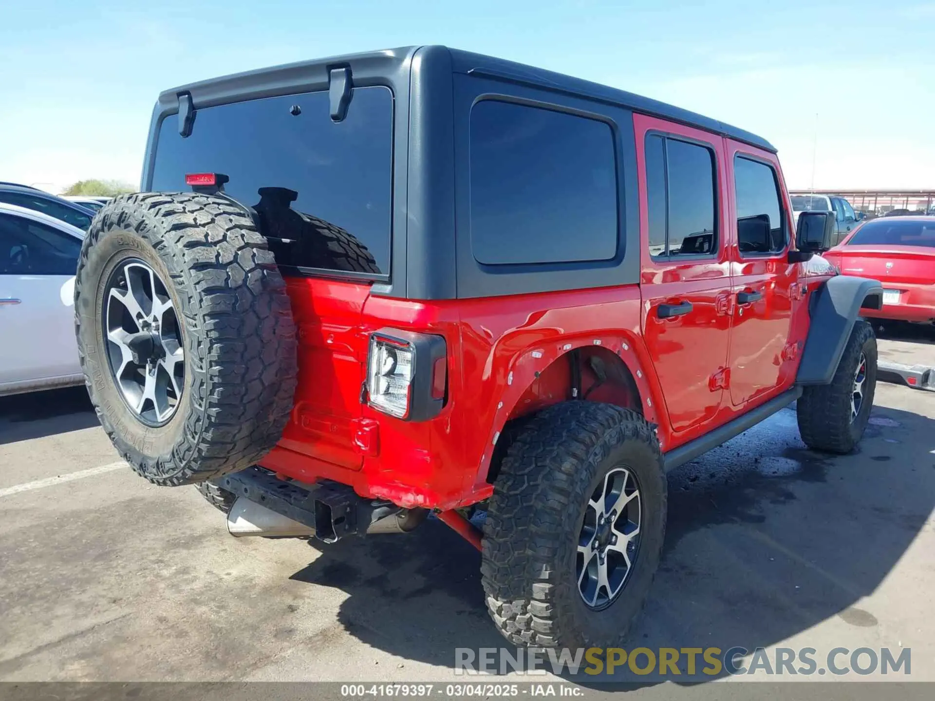 6 fotografías del automóvil dañado 1C4HJXFG2LW214874 JEEP WRANGLER UNLIMITED 2020
