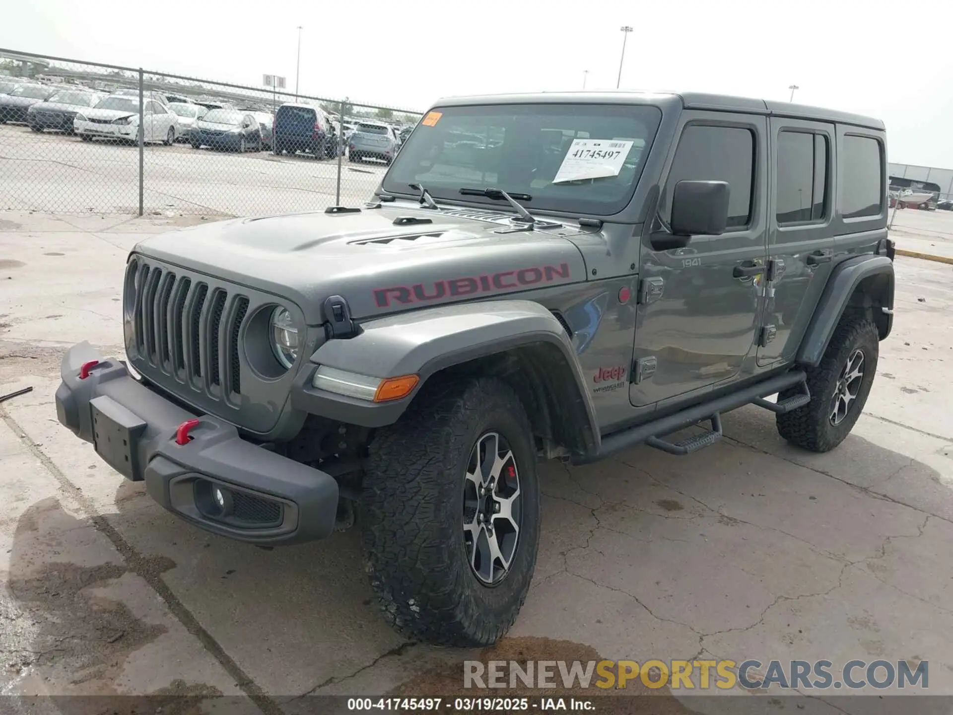 2 fotografías del automóvil dañado 1C4HJXFG2LW267154 JEEP WRANGLER UNLIMITED 2020