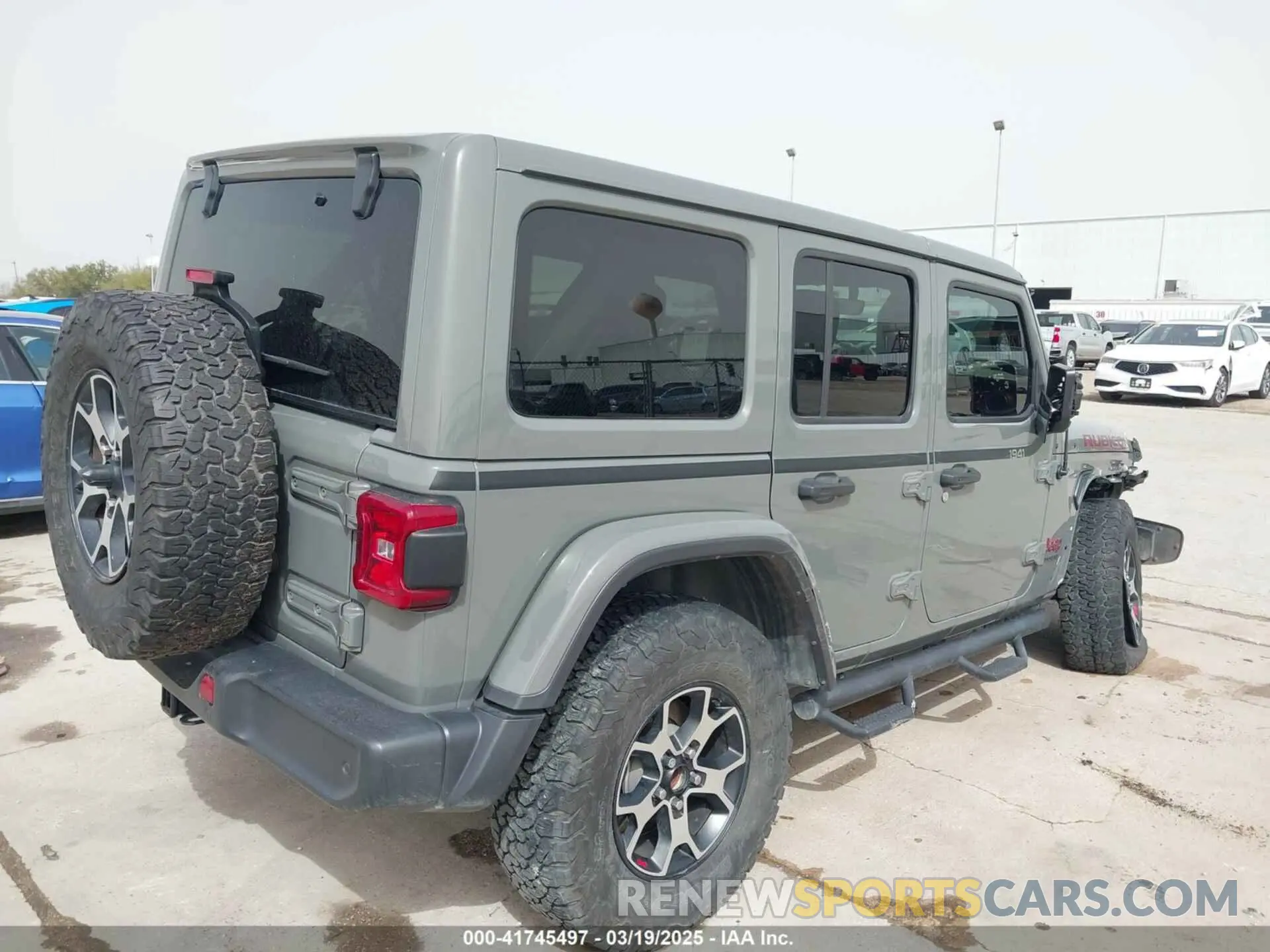 4 fotografías del automóvil dañado 1C4HJXFG2LW267154 JEEP WRANGLER UNLIMITED 2020