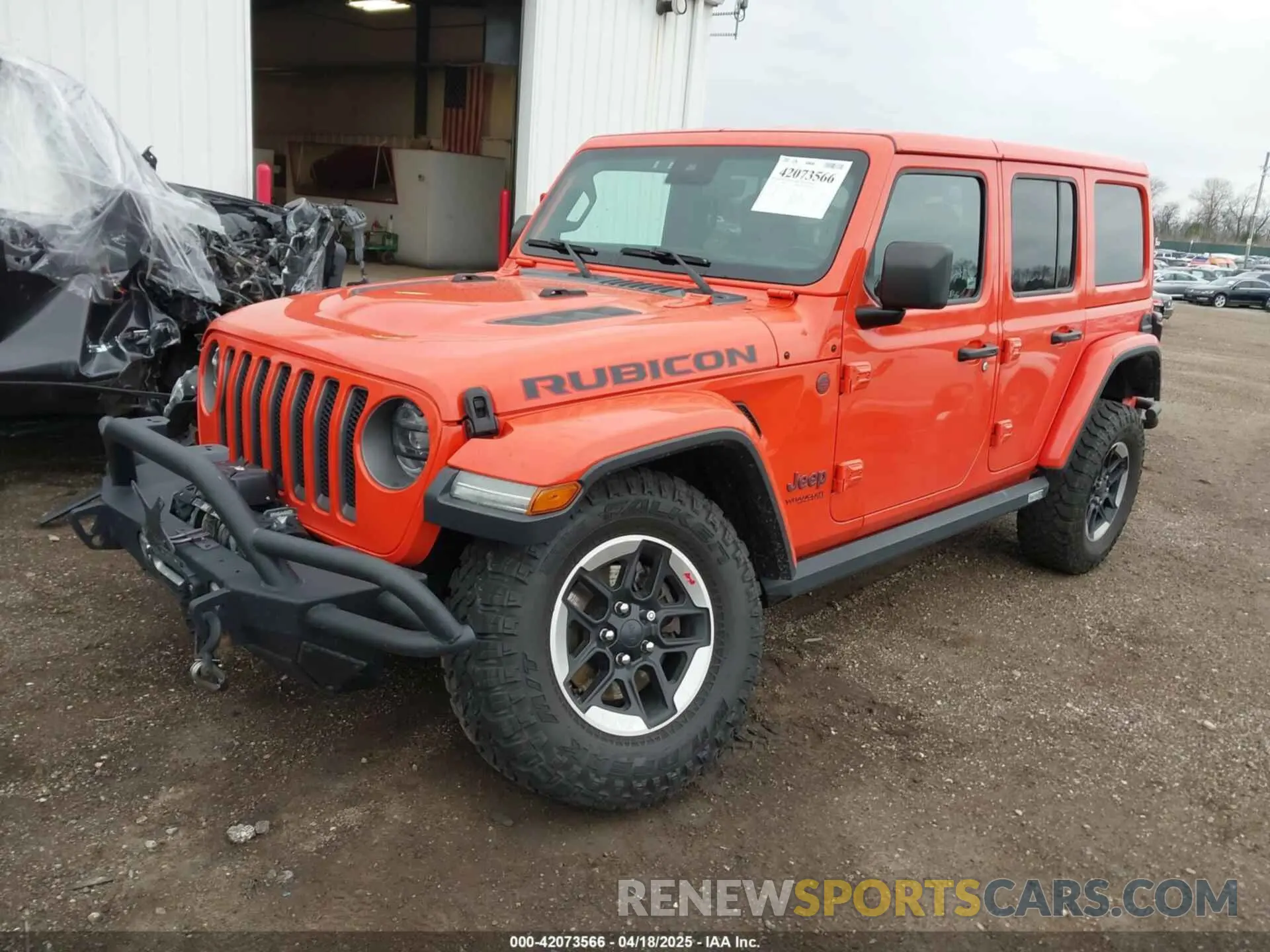2 fotografías del automóvil dañado 1C4HJXFG7LW180155 JEEP WRANGLER UNLIMITED 2020
