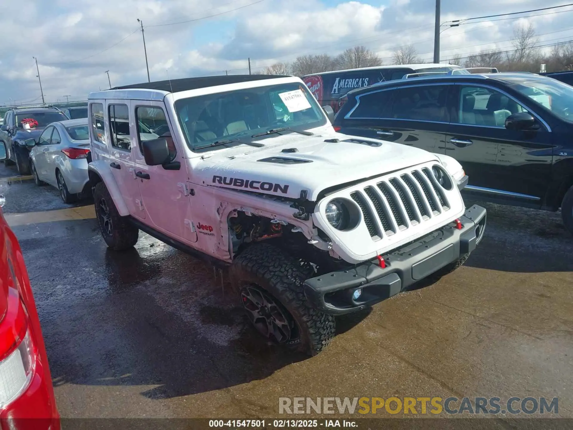 1 fotografías del automóvil dañado 1C4HJXFG7LW244243 JEEP WRANGLER UNLIMITED 2020