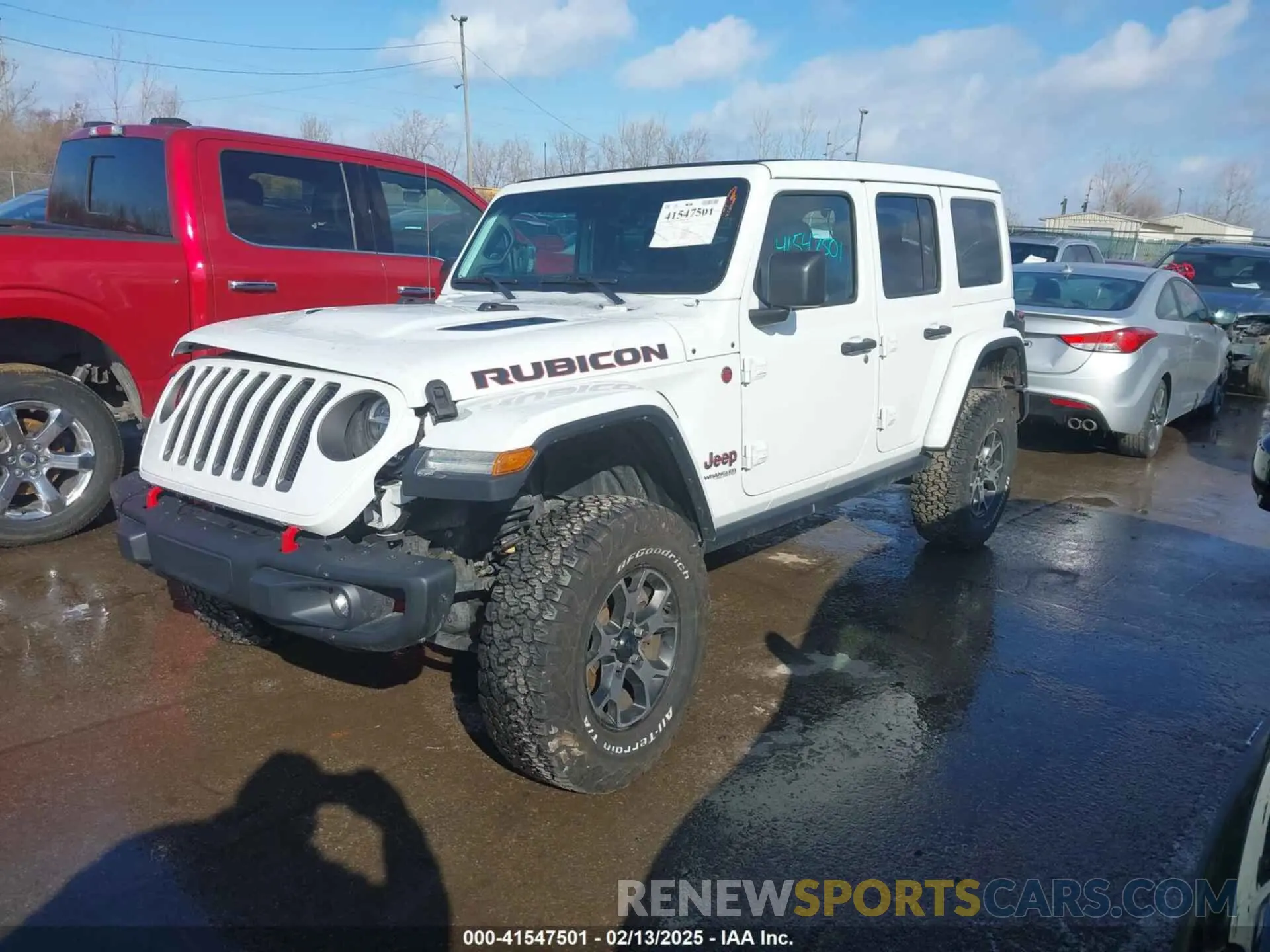 2 fotografías del automóvil dañado 1C4HJXFG7LW244243 JEEP WRANGLER UNLIMITED 2020