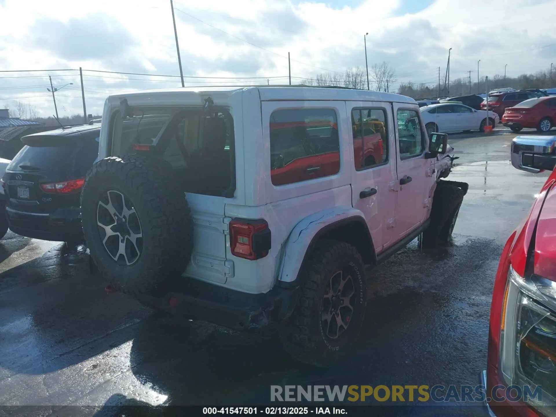 4 fotografías del automóvil dañado 1C4HJXFG7LW244243 JEEP WRANGLER UNLIMITED 2020