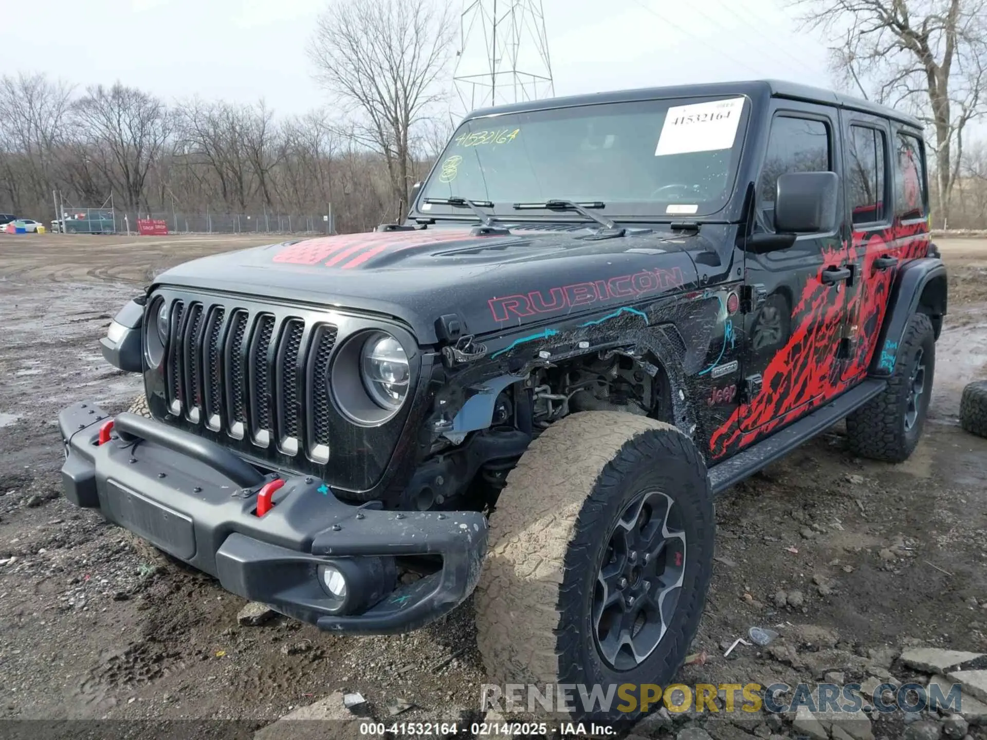 2 fotografías del automóvil dañado 1C4HJXFN0LW265658 JEEP WRANGLER UNLIMITED 2020