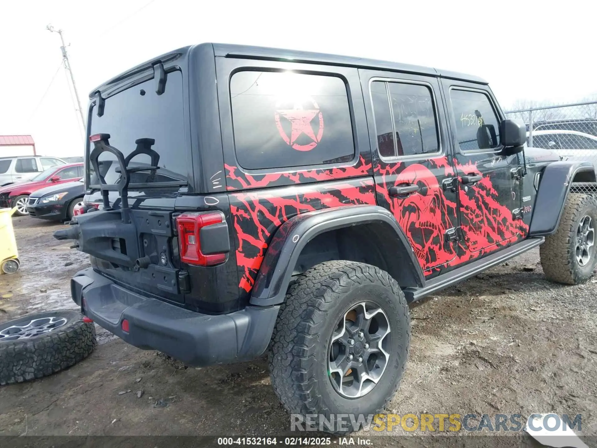 4 fotografías del automóvil dañado 1C4HJXFN0LW265658 JEEP WRANGLER UNLIMITED 2020