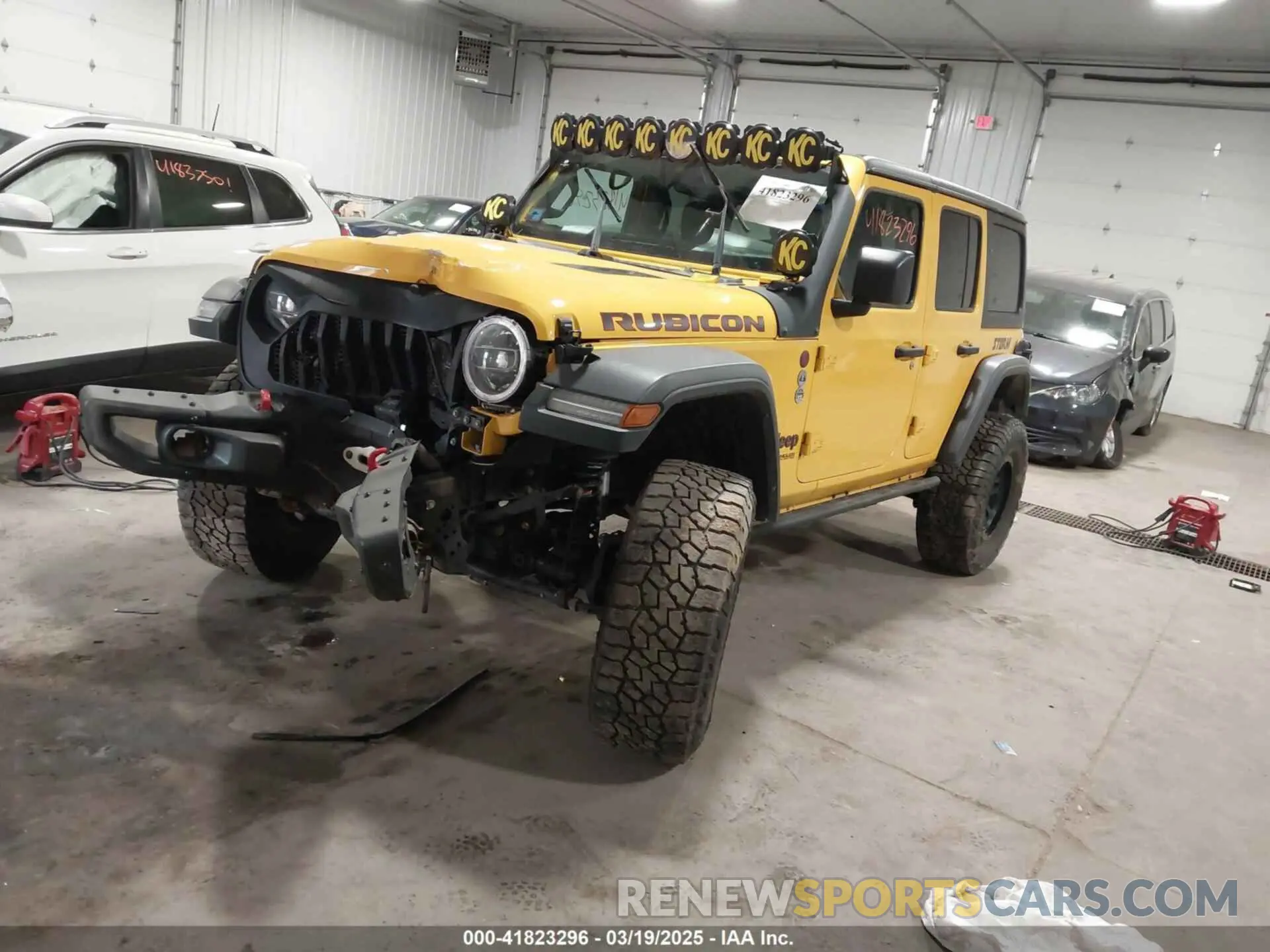 2 fotografías del automóvil dañado 1C4HJXFN8LW100120 JEEP WRANGLER UNLIMITED 2020