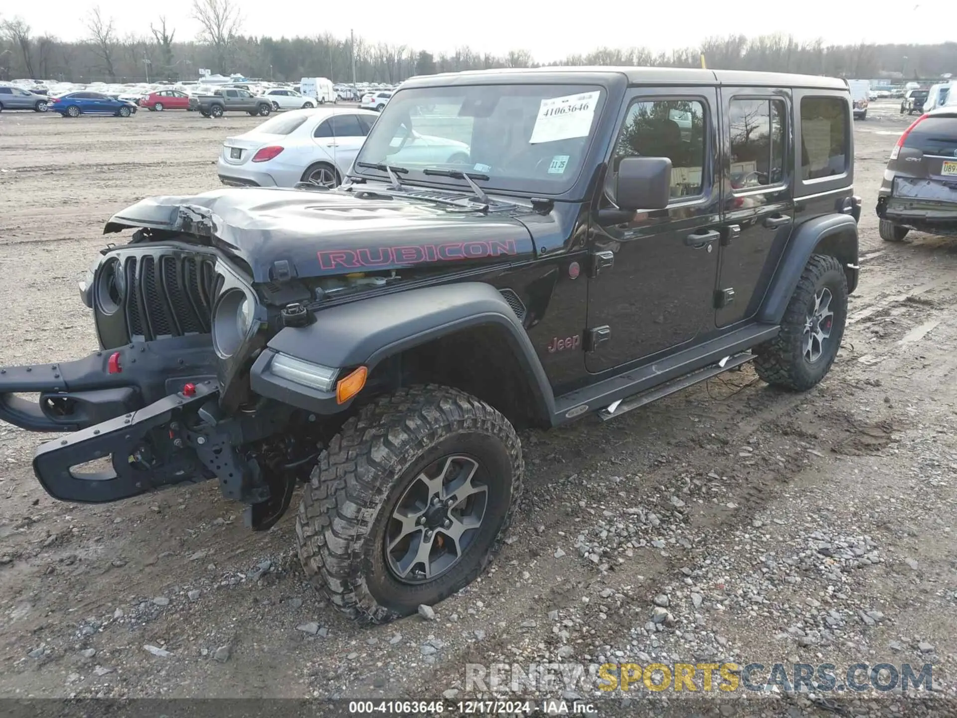 2 fotografías del automóvil dañado 1C4HJXFN8LW324066 JEEP WRANGLER UNLIMITED 2020