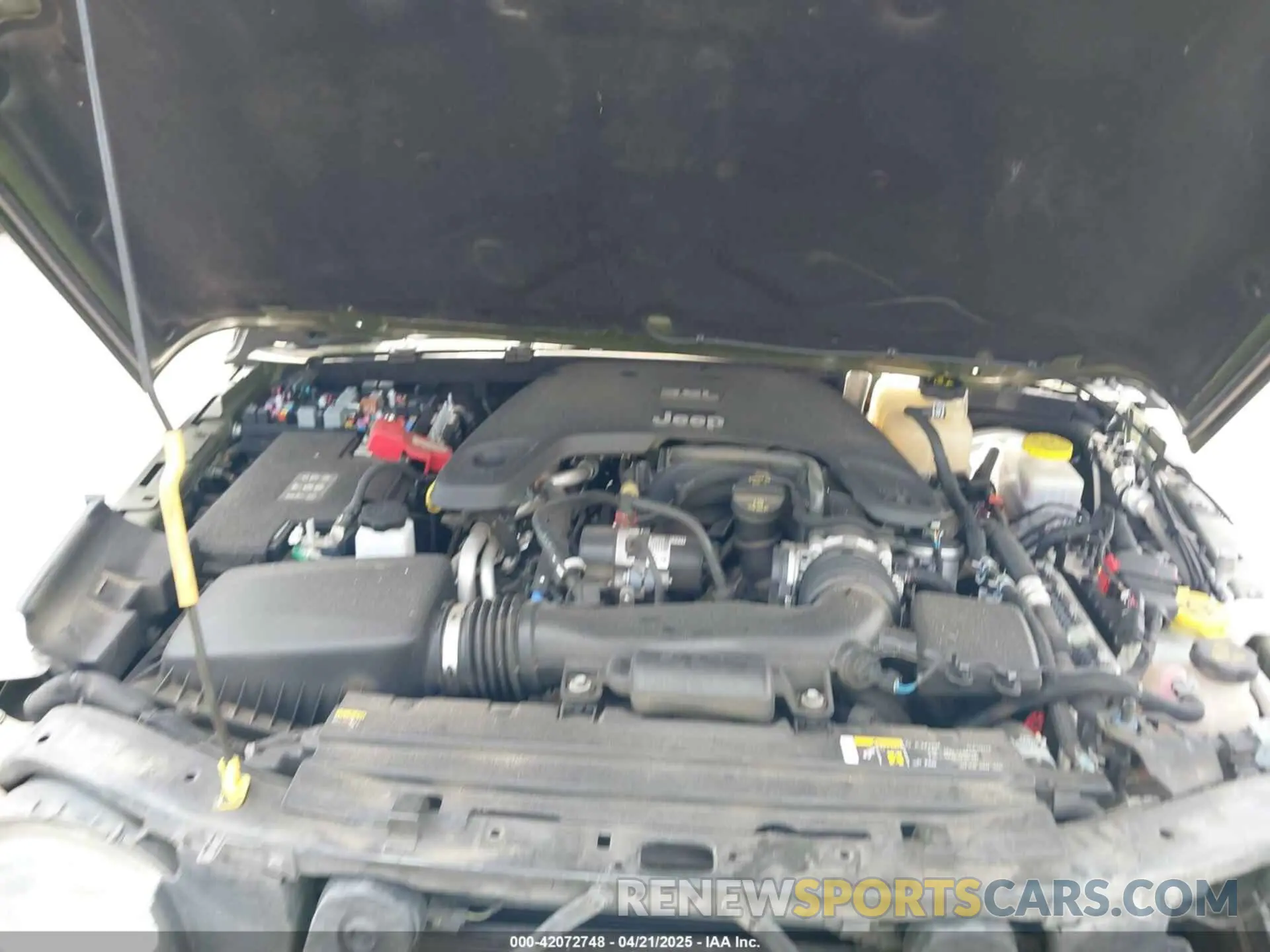 10 fotografías del automóvil dañado 1C4HJXDG0MW510836 JEEP WRANGLER UNLIMITED 2021