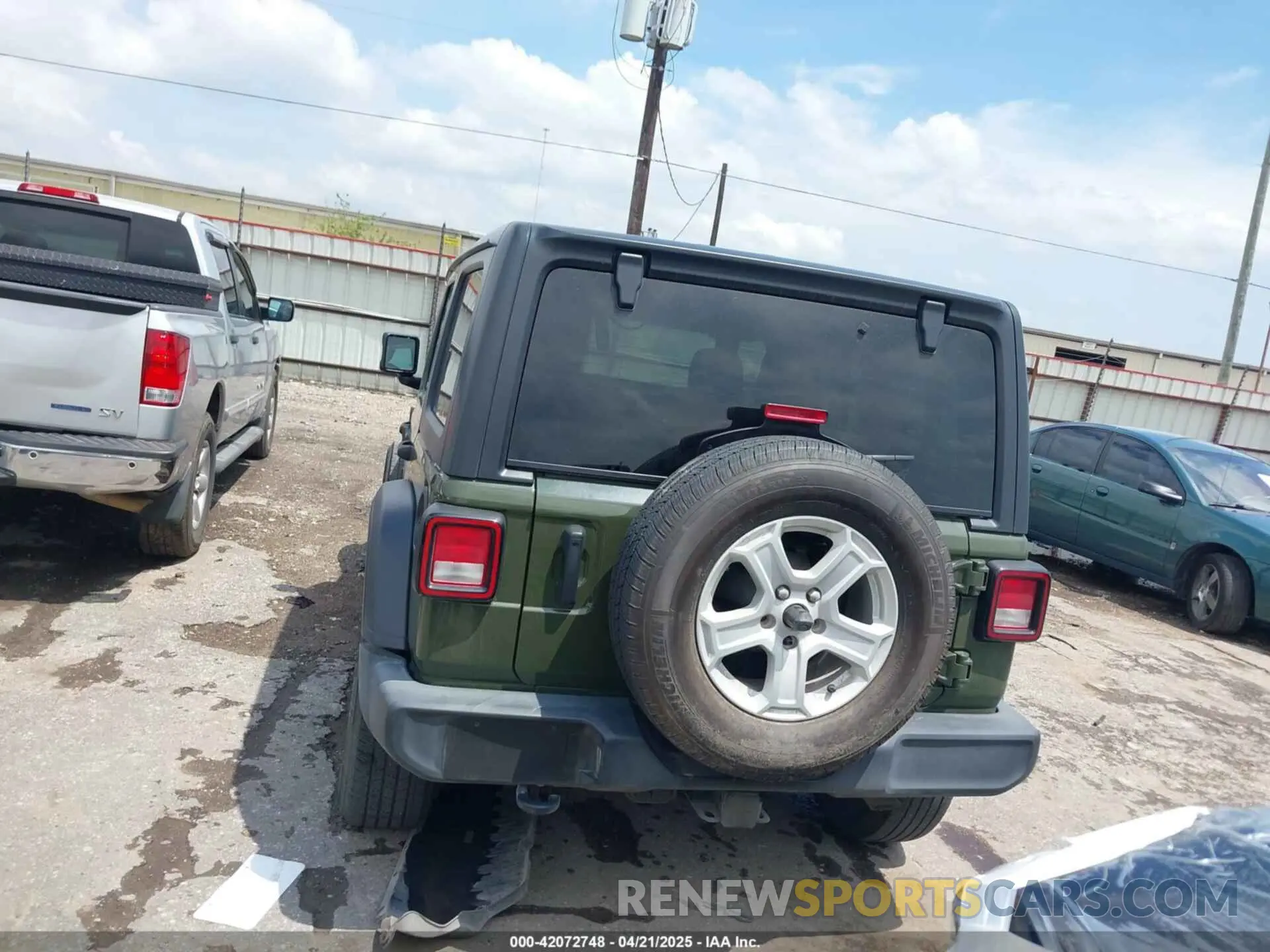 17 fotografías del automóvil dañado 1C4HJXDG0MW510836 JEEP WRANGLER UNLIMITED 2021