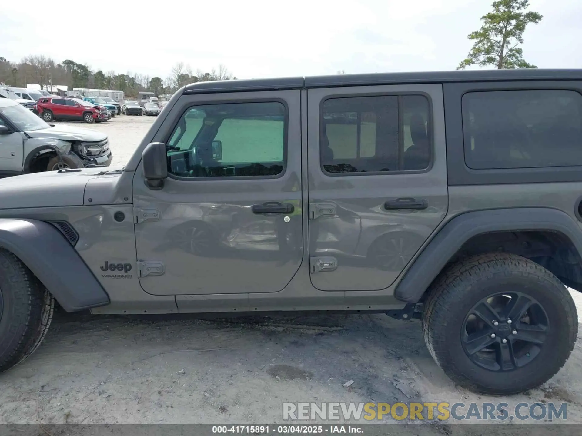 14 fotografías del automóvil dañado 1C4HJXDG1MW594522 JEEP WRANGLER UNLIMITED 2021