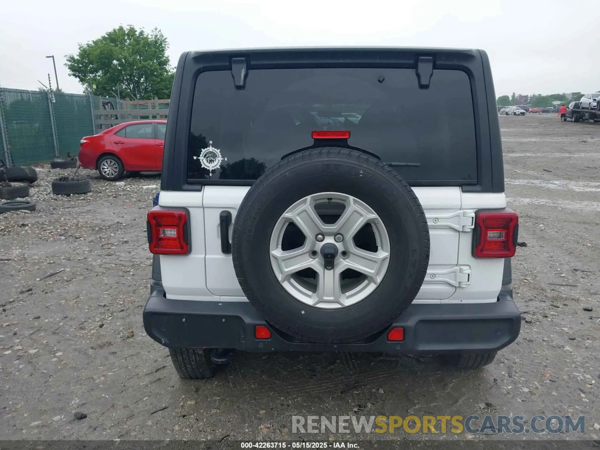16 fotografías del automóvil dañado 1C4HJXDG1MW850478 JEEP WRANGLER UNLIMITED 2021