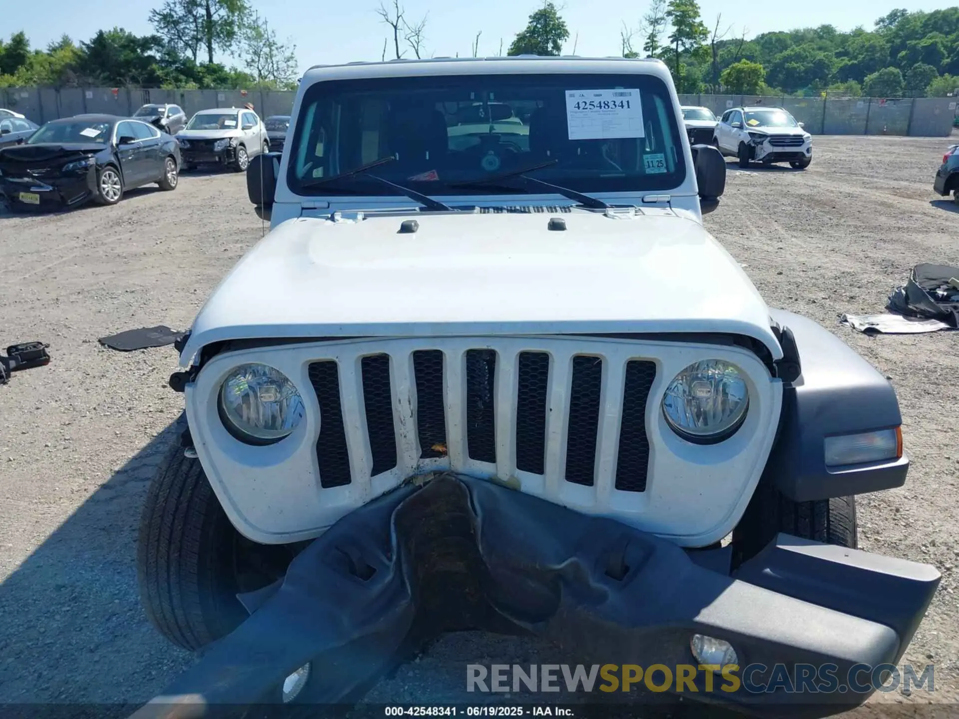 12 fotografías del automóvil dañado 1C4HJXDG2MW540369 JEEP WRANGLER UNLIMITED 2021