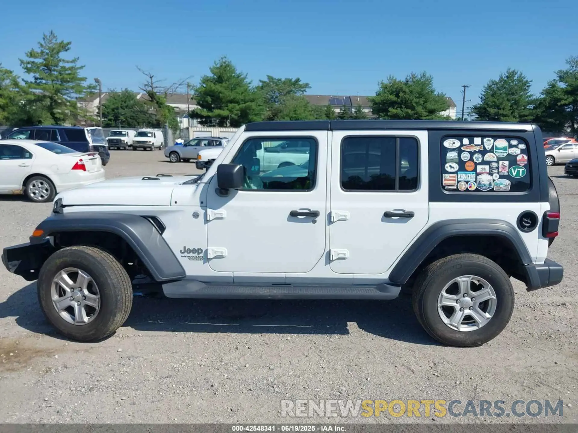 14 fotografías del automóvil dañado 1C4HJXDG2MW540369 JEEP WRANGLER UNLIMITED 2021