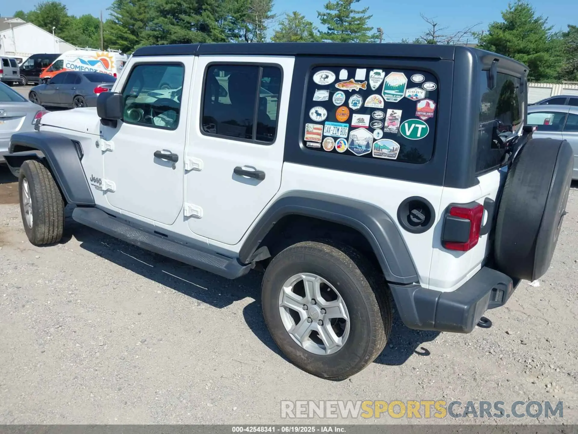 3 fotografías del automóvil dañado 1C4HJXDG2MW540369 JEEP WRANGLER UNLIMITED 2021