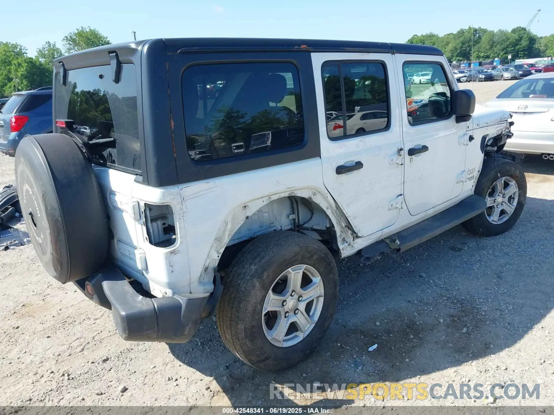 4 fotografías del automóvil dañado 1C4HJXDG2MW540369 JEEP WRANGLER UNLIMITED 2021