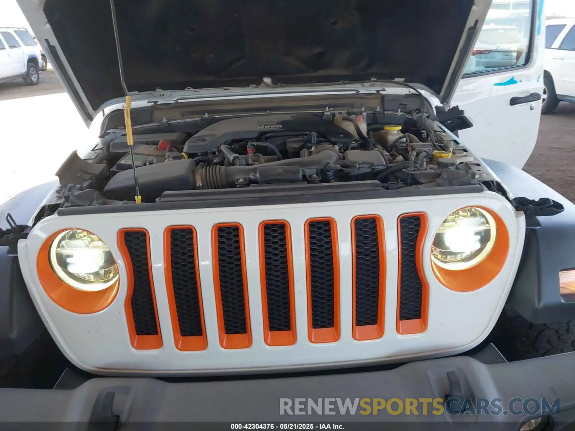 10 fotografías del automóvil dañado 1C4HJXDG2MW575235 JEEP WRANGLER UNLIMITED 2021