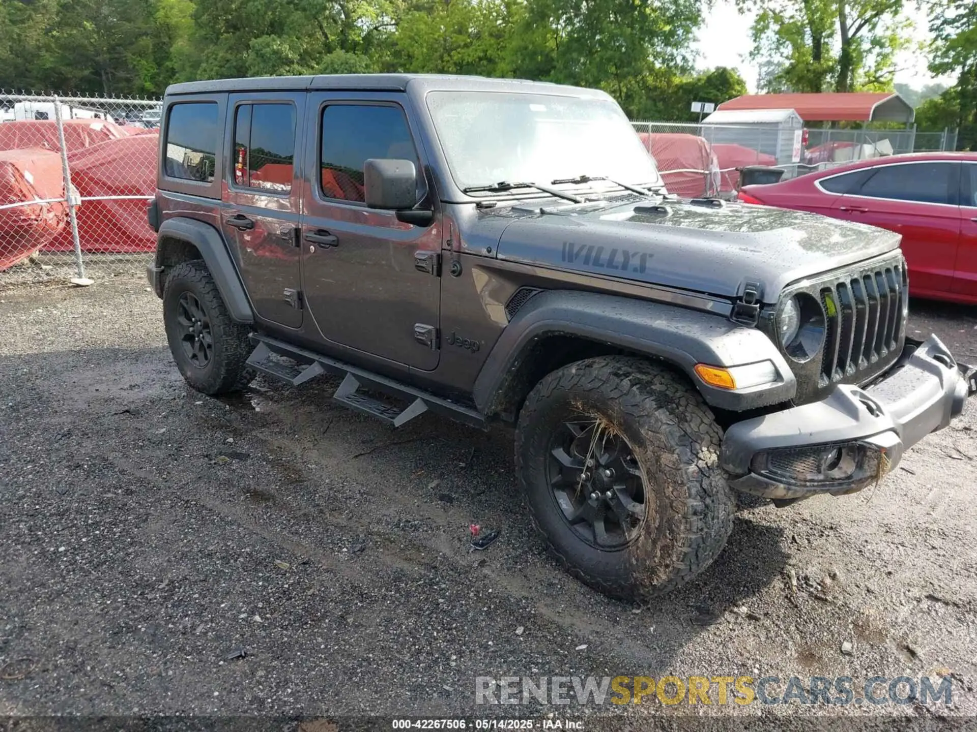 1 fotografías del automóvil dañado 1C4HJXDG2MW646904 JEEP WRANGLER UNLIMITED 2021