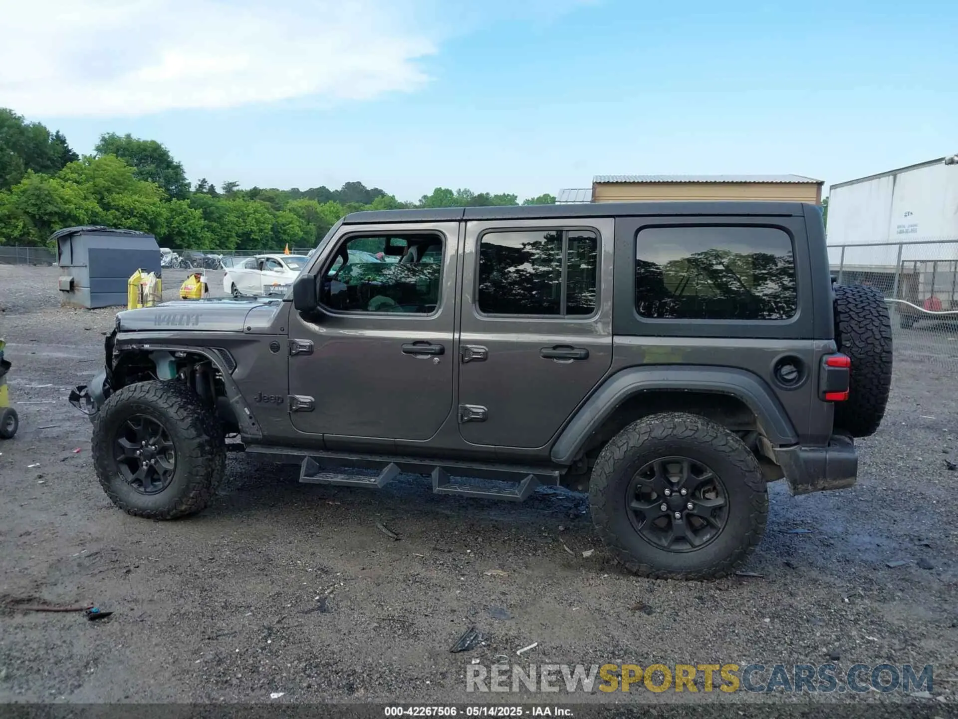 15 fotografías del automóvil dañado 1C4HJXDG2MW646904 JEEP WRANGLER UNLIMITED 2021
