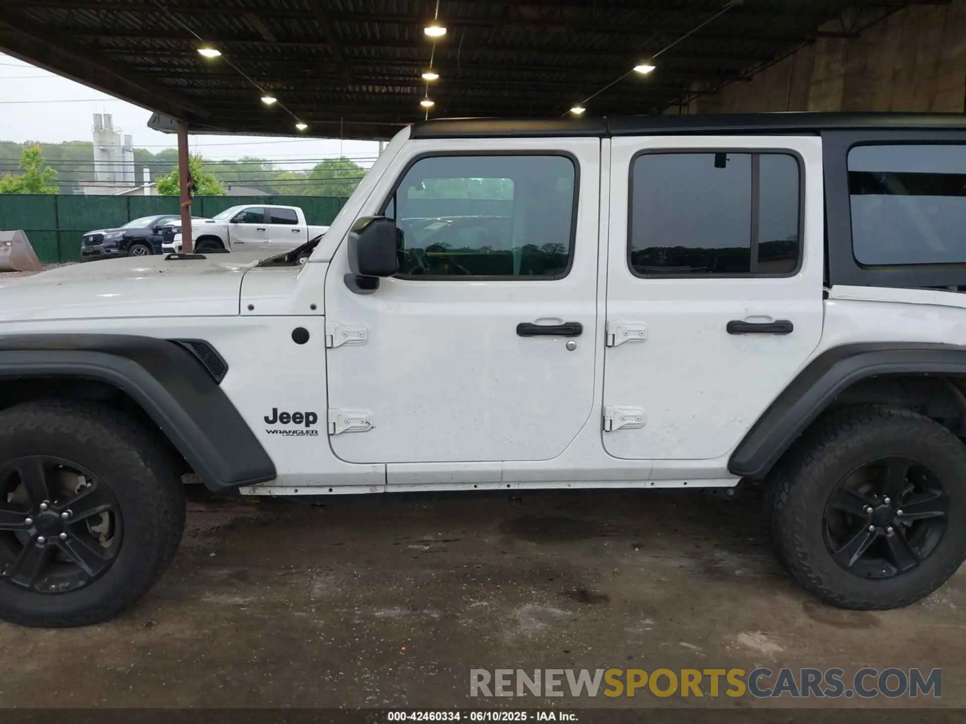 14 fotografías del automóvil dañado 1C4HJXDG3MW647592 JEEP WRANGLER UNLIMITED 2021