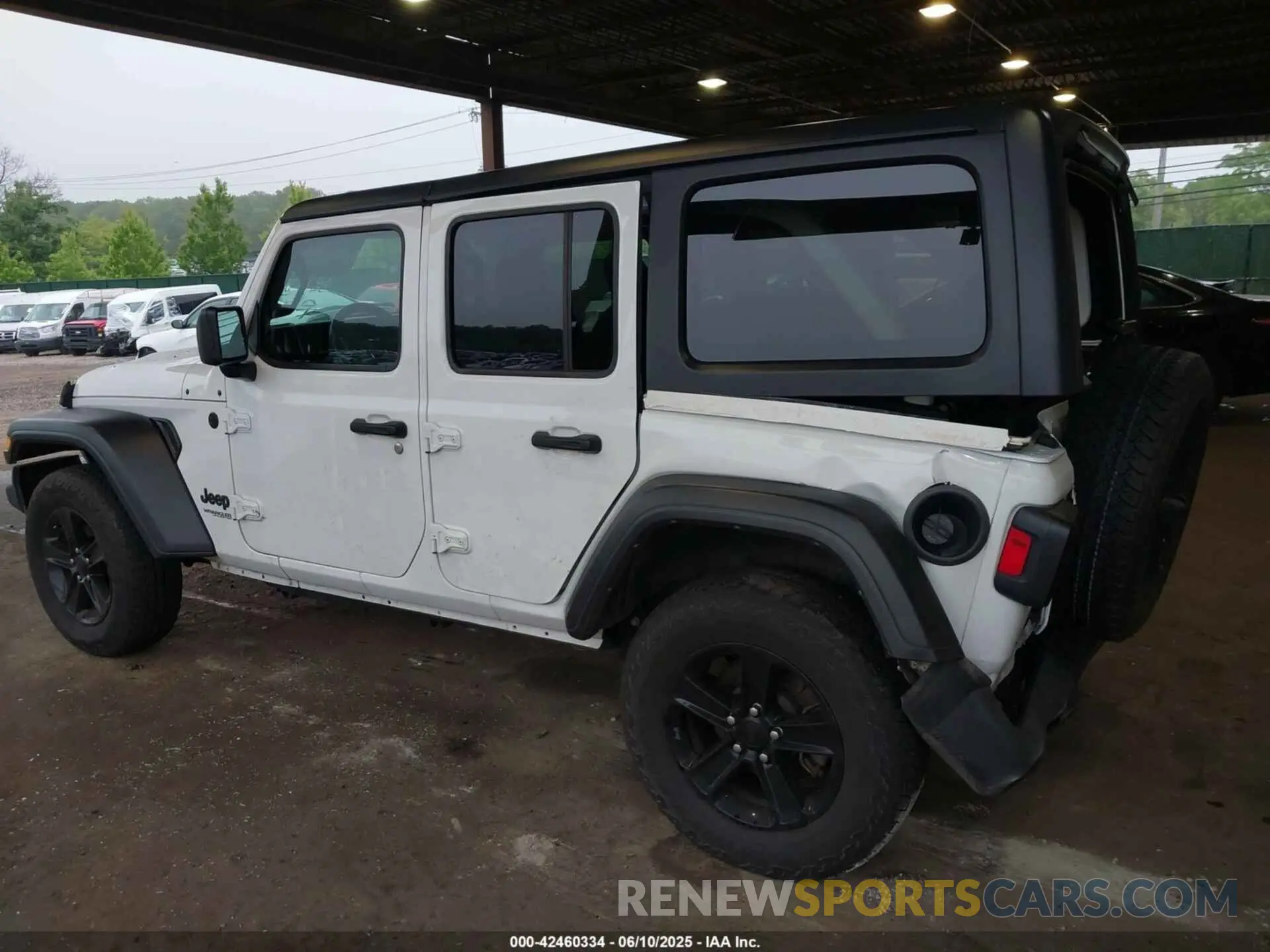 3 fotografías del automóvil dañado 1C4HJXDG3MW647592 JEEP WRANGLER UNLIMITED 2021