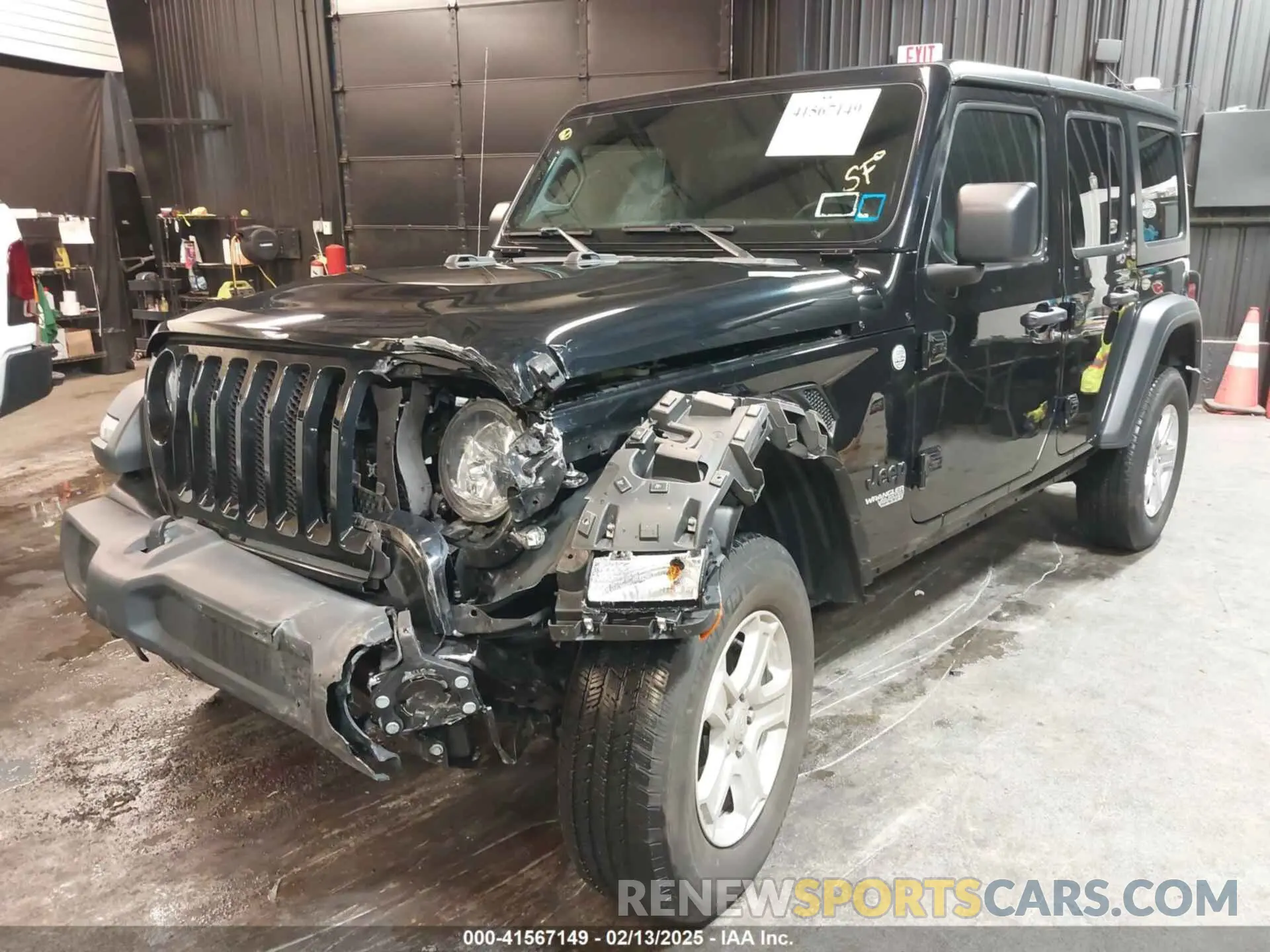 6 fotografías del automóvil dañado 1C4HJXDG3MW769305 JEEP WRANGLER UNLIMITED 2021