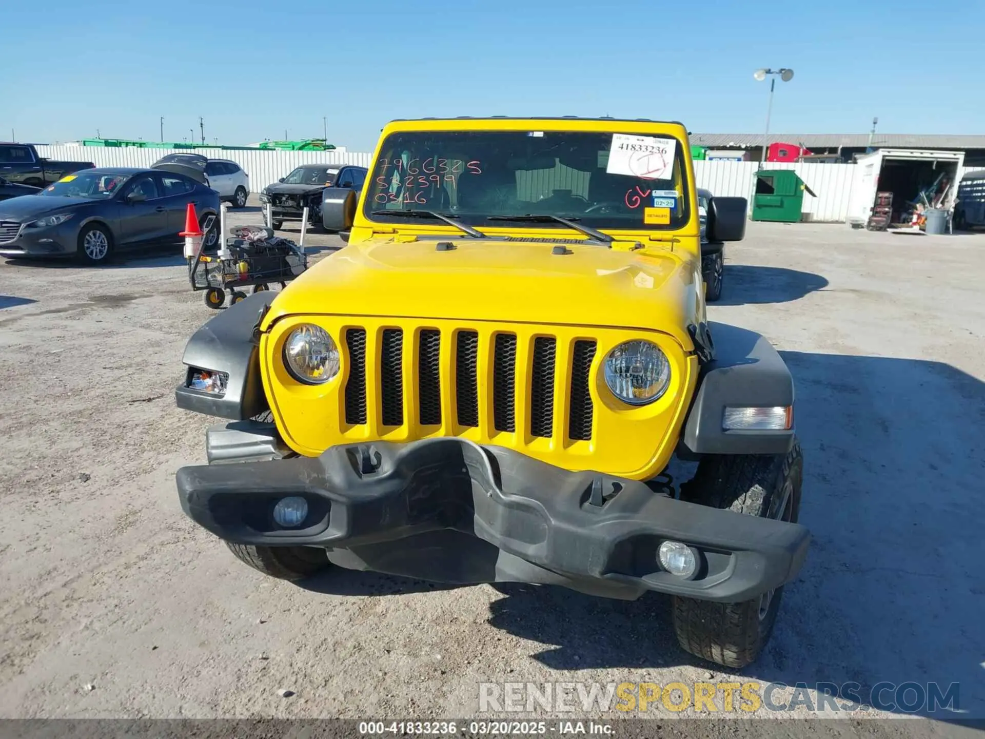 6 fotografías del automóvil dañado 1C4HJXDG4MW532399 JEEP WRANGLER UNLIMITED 2021
