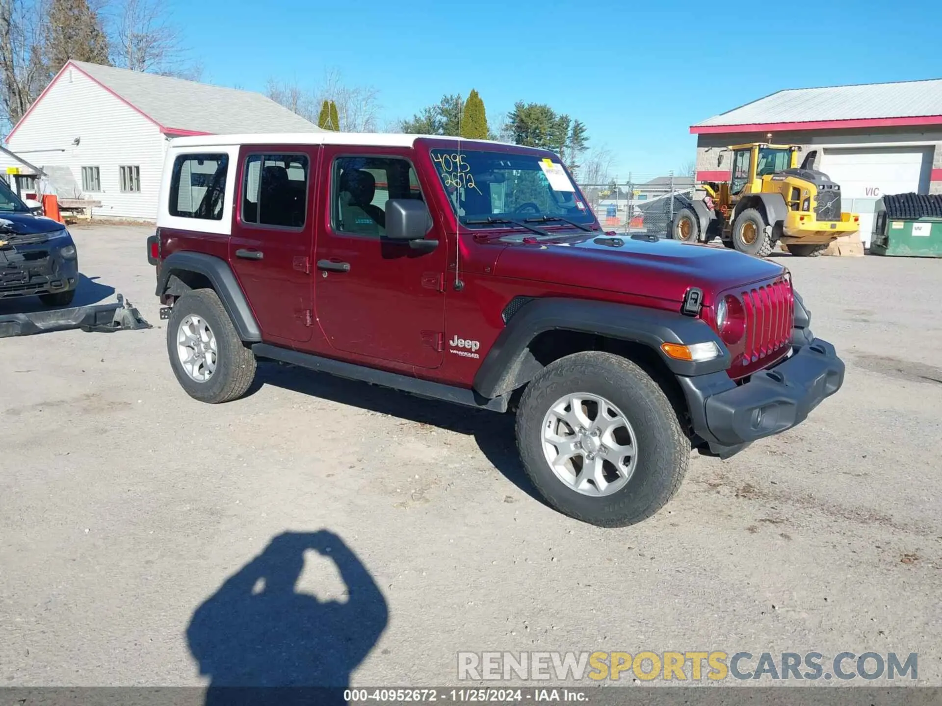 1 fotografías del automóvil dañado 1C4HJXDG4MW647164 JEEP WRANGLER UNLIMITED 2021