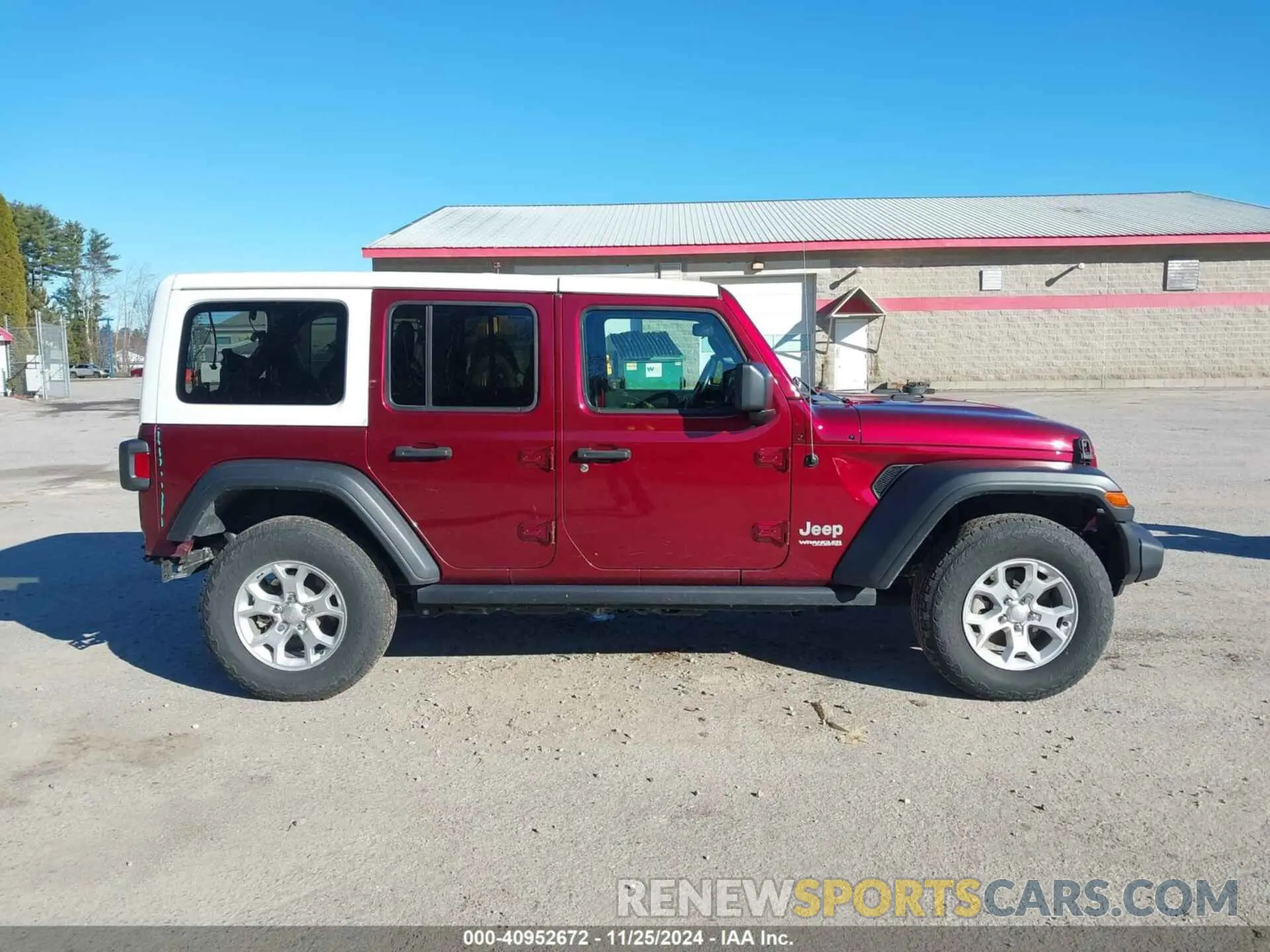 14 fotografías del automóvil dañado 1C4HJXDG4MW647164 JEEP WRANGLER UNLIMITED 2021