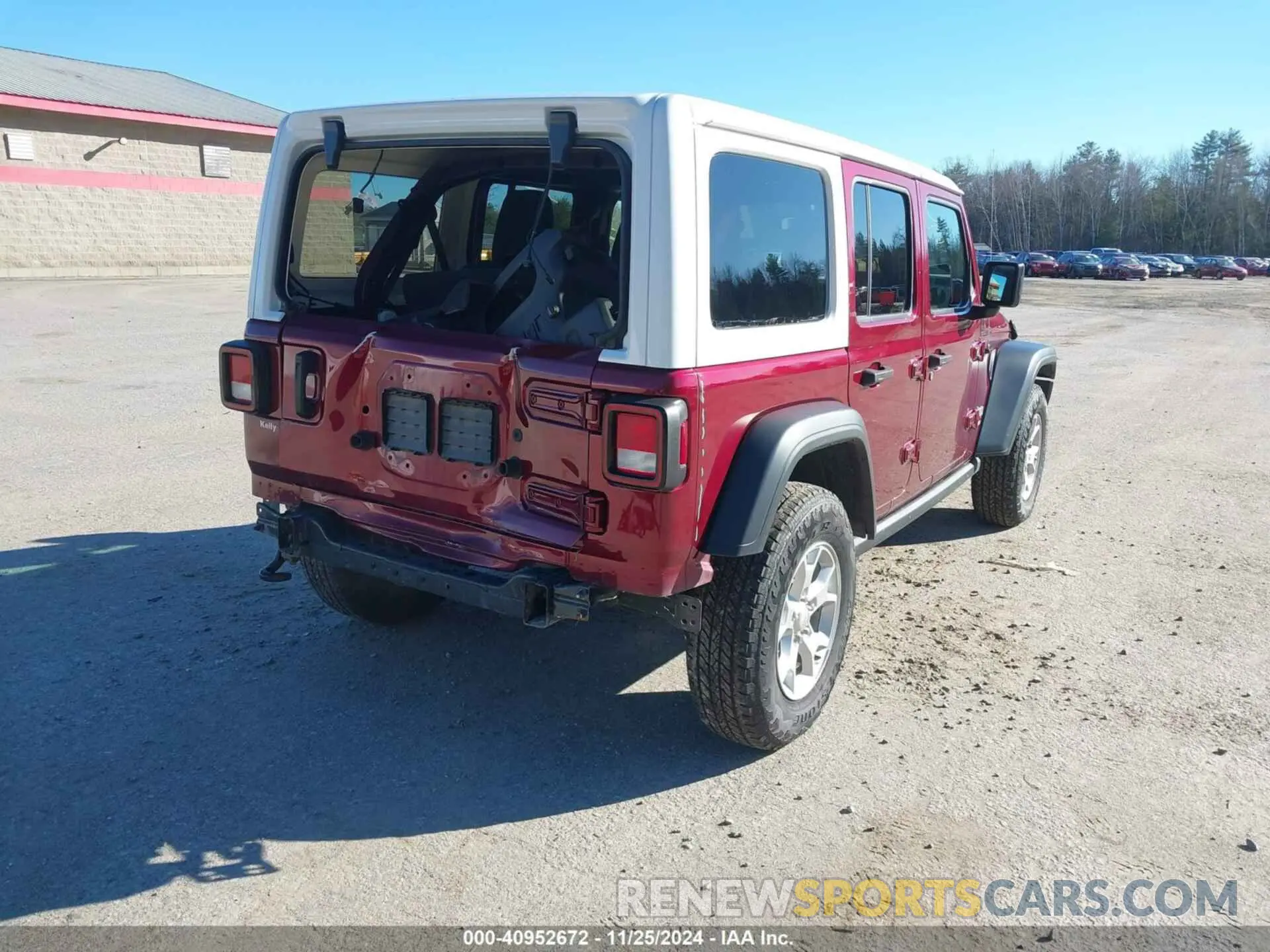 4 fotografías del automóvil dañado 1C4HJXDG4MW647164 JEEP WRANGLER UNLIMITED 2021