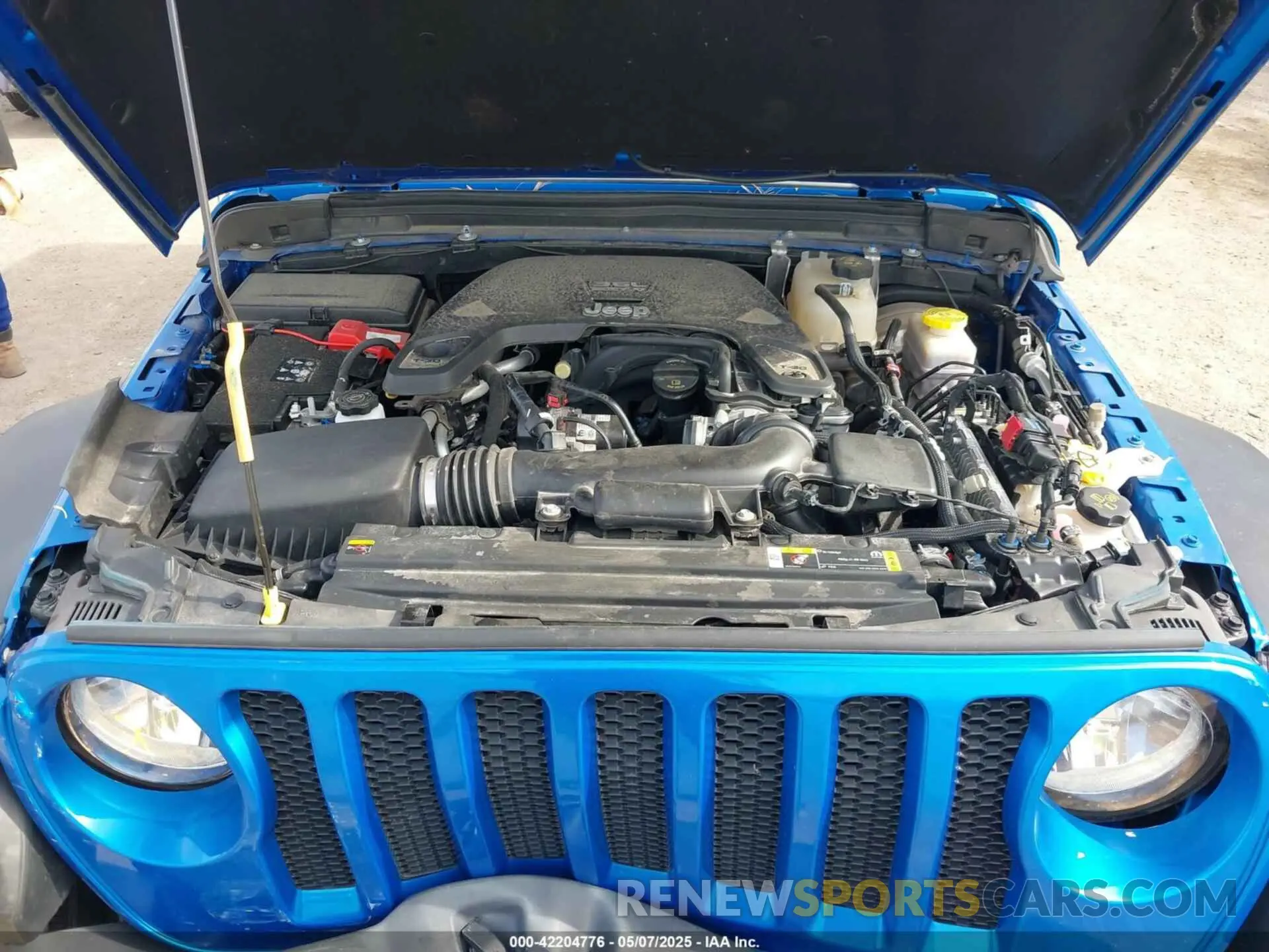 10 fotografías del automóvil dañado 1C4HJXDG4MW743151 JEEP WRANGLER UNLIMITED 2021
