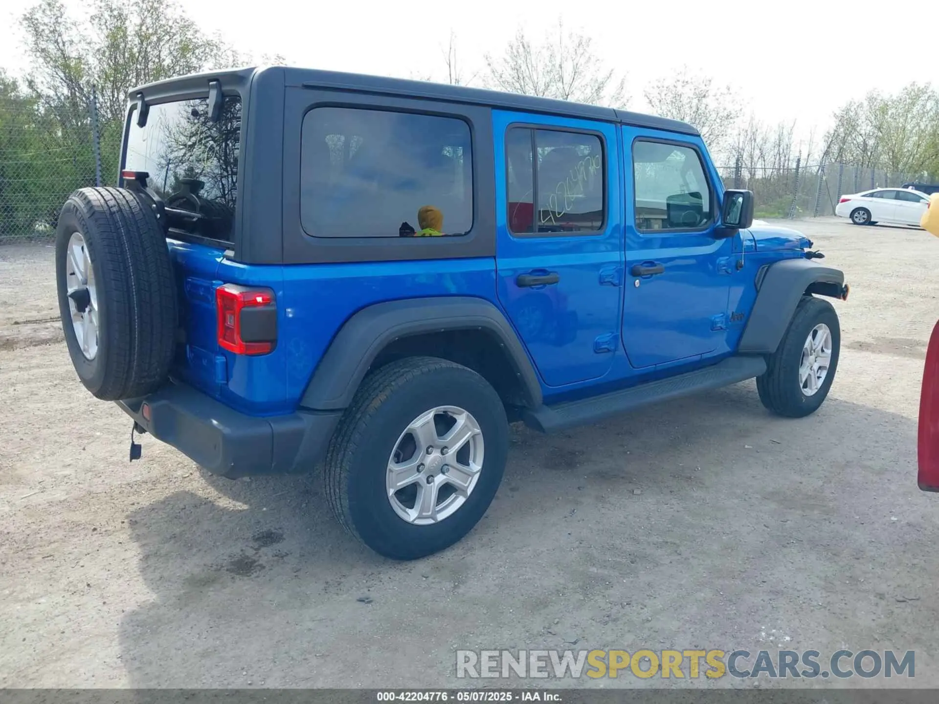4 fotografías del automóvil dañado 1C4HJXDG4MW743151 JEEP WRANGLER UNLIMITED 2021