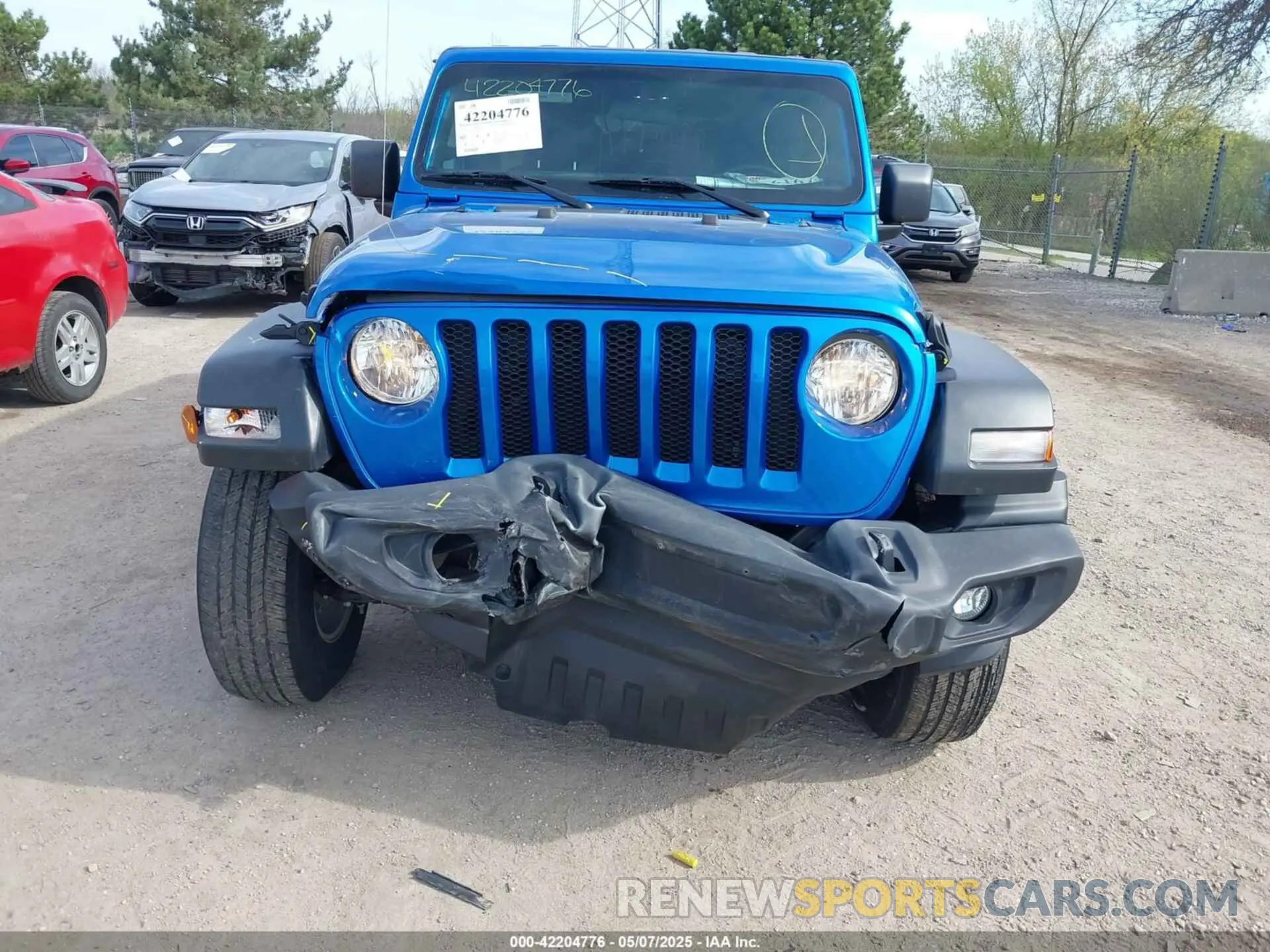 6 fotografías del automóvil dañado 1C4HJXDG4MW743151 JEEP WRANGLER UNLIMITED 2021