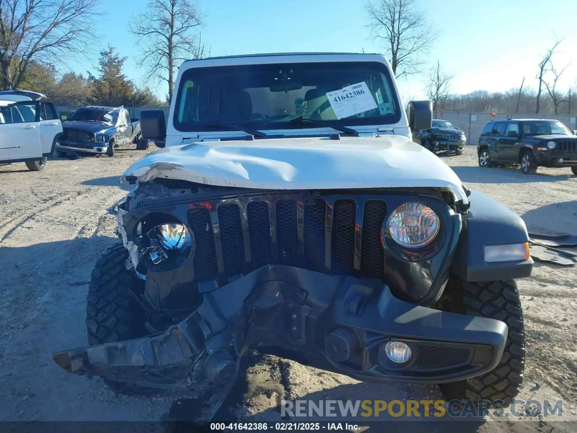 12 fotografías del automóvil dañado 1C4HJXDG5MW697149 JEEP WRANGLER UNLIMITED 2021