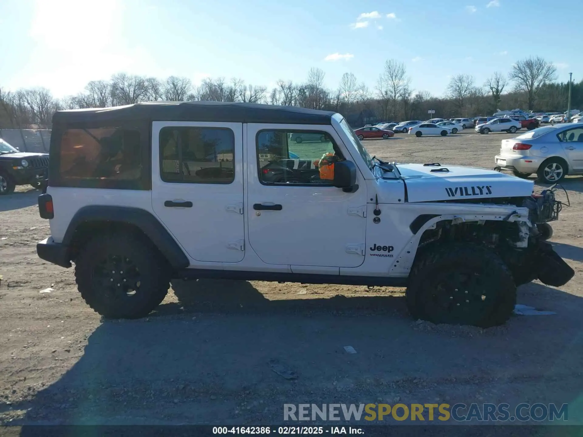 13 fotografías del automóvil dañado 1C4HJXDG5MW697149 JEEP WRANGLER UNLIMITED 2021