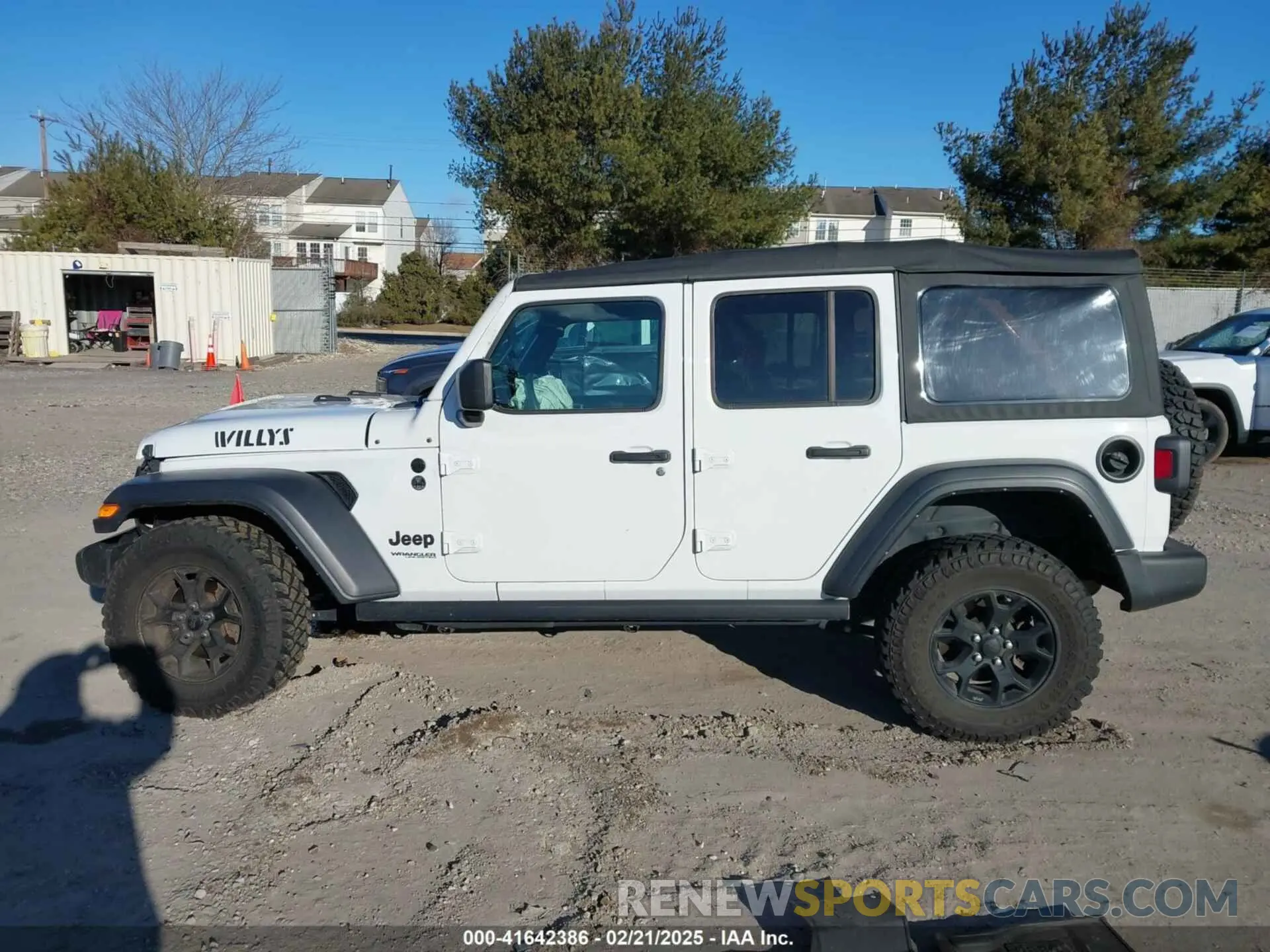 14 fotografías del automóvil dañado 1C4HJXDG5MW697149 JEEP WRANGLER UNLIMITED 2021