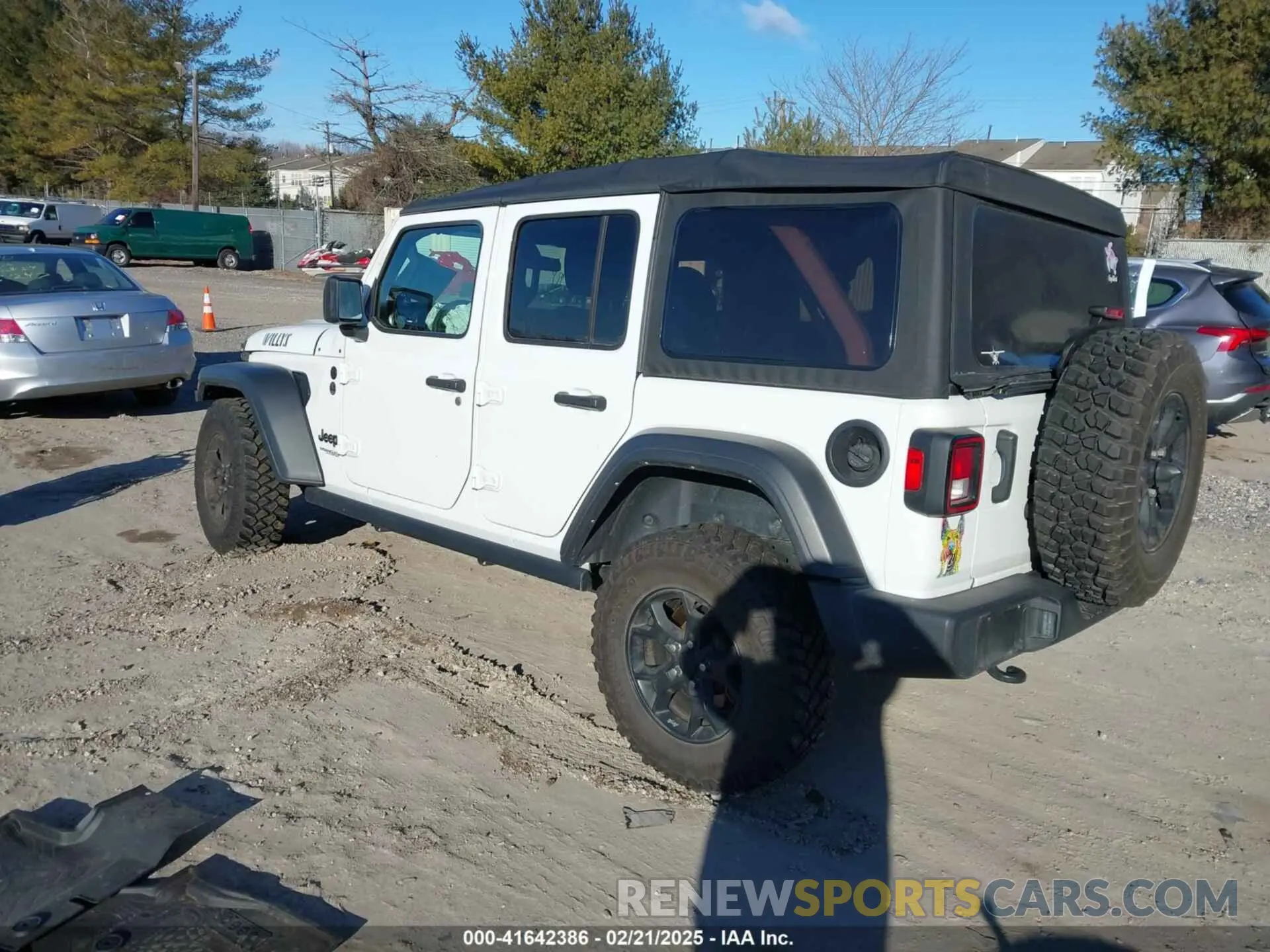 3 fotografías del automóvil dañado 1C4HJXDG5MW697149 JEEP WRANGLER UNLIMITED 2021