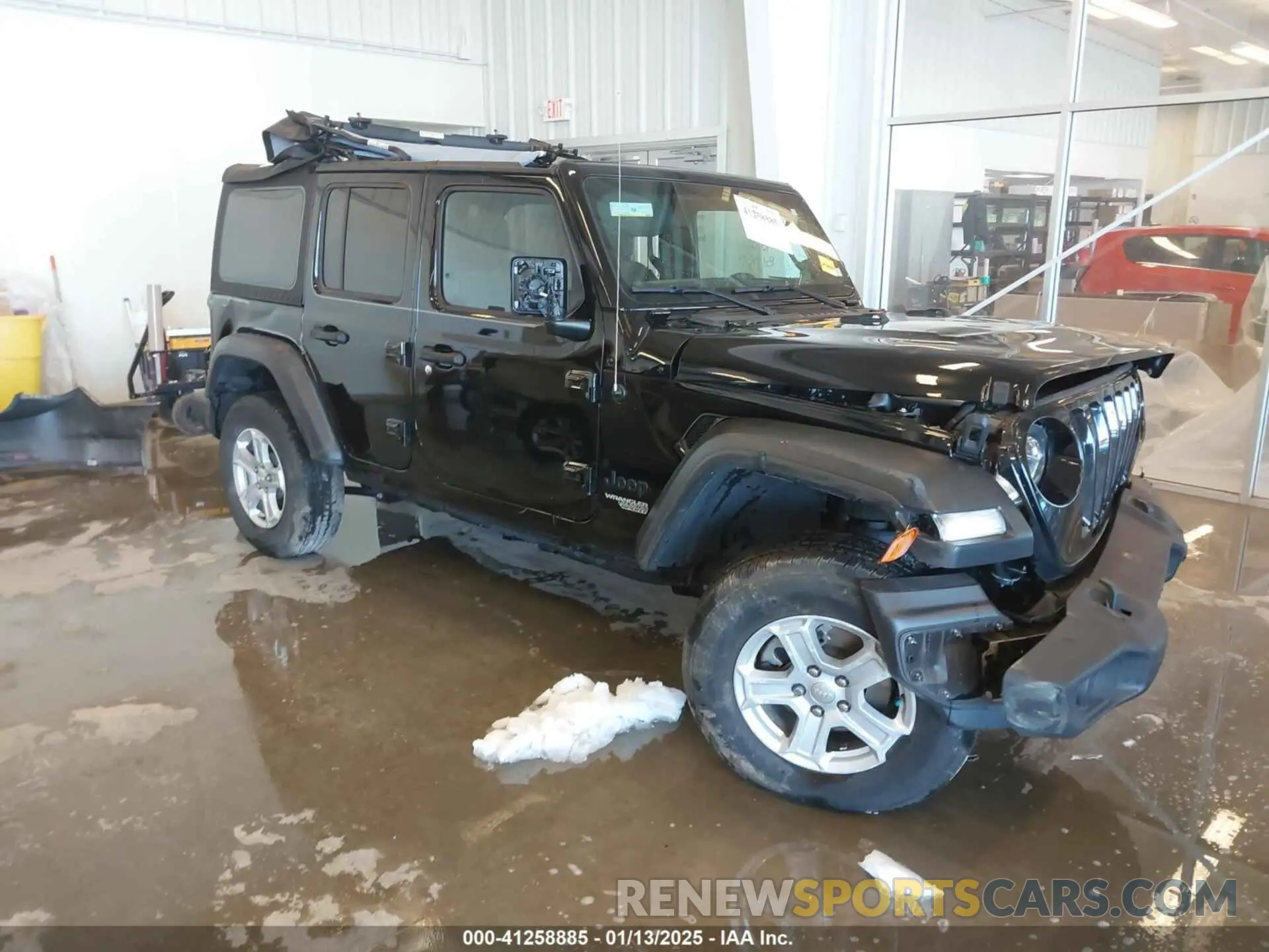 1 fotografías del automóvil dañado 1C4HJXDG5MW744101 JEEP WRANGLER UNLIMITED 2021