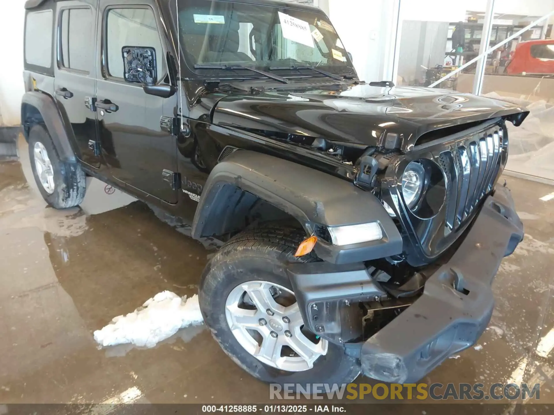 11 fotografías del automóvil dañado 1C4HJXDG5MW744101 JEEP WRANGLER UNLIMITED 2021