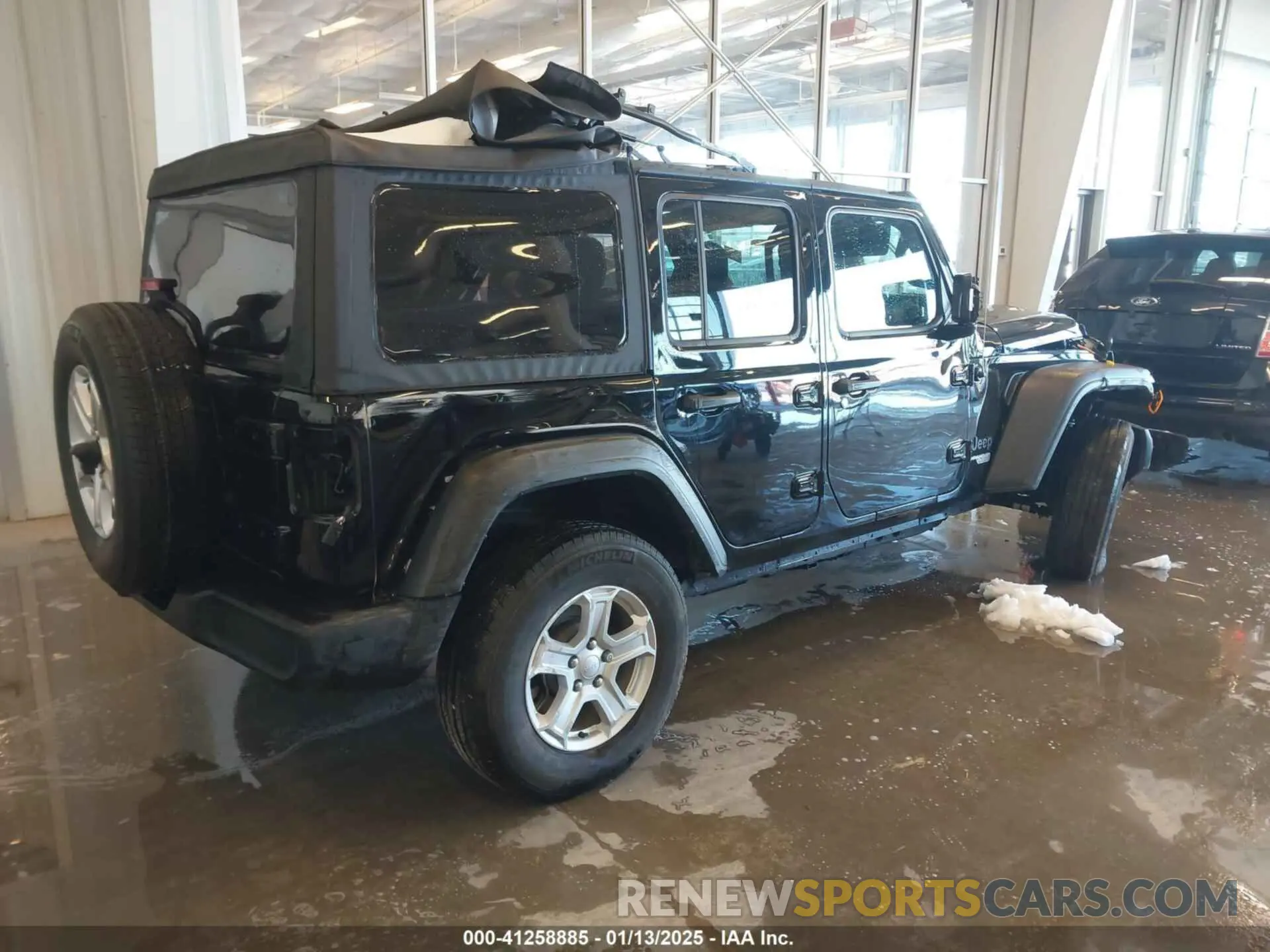 4 fotografías del automóvil dañado 1C4HJXDG5MW744101 JEEP WRANGLER UNLIMITED 2021