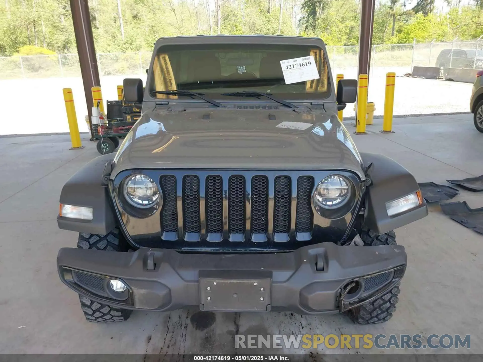 12 fotografías del automóvil dañado 1C4HJXDG6MW549236 JEEP WRANGLER UNLIMITED 2021