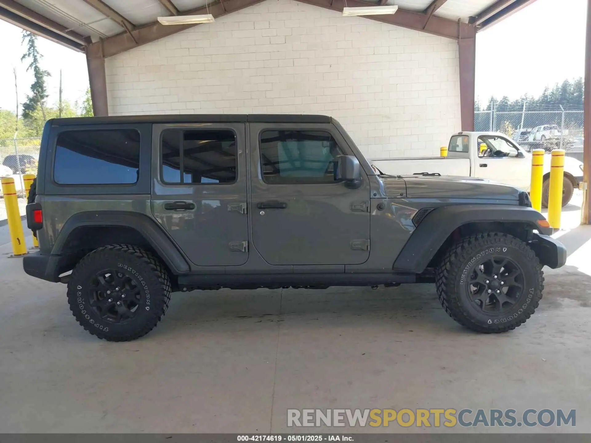 13 fotografías del automóvil dañado 1C4HJXDG6MW549236 JEEP WRANGLER UNLIMITED 2021