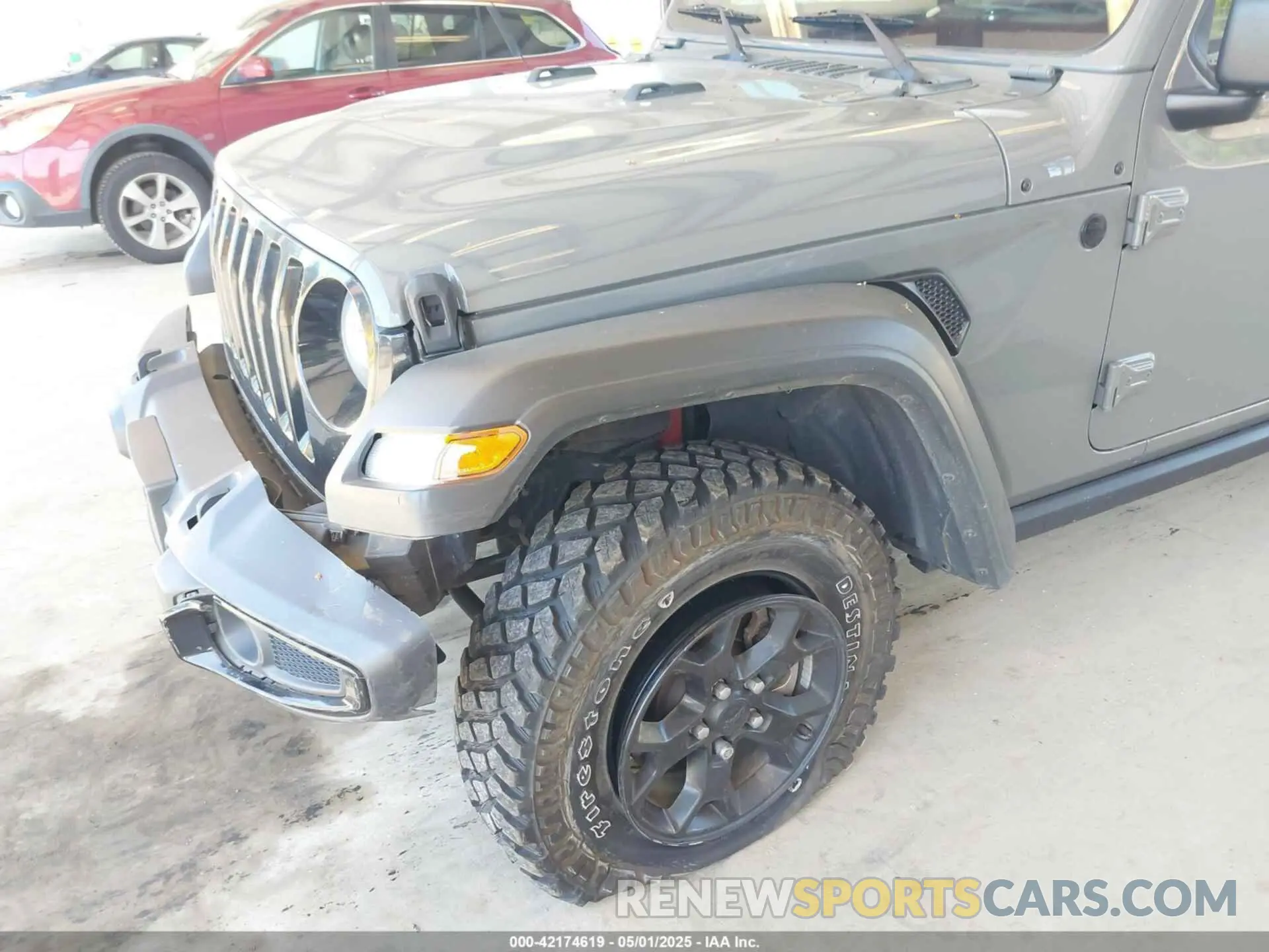 6 fotografías del automóvil dañado 1C4HJXDG6MW549236 JEEP WRANGLER UNLIMITED 2021