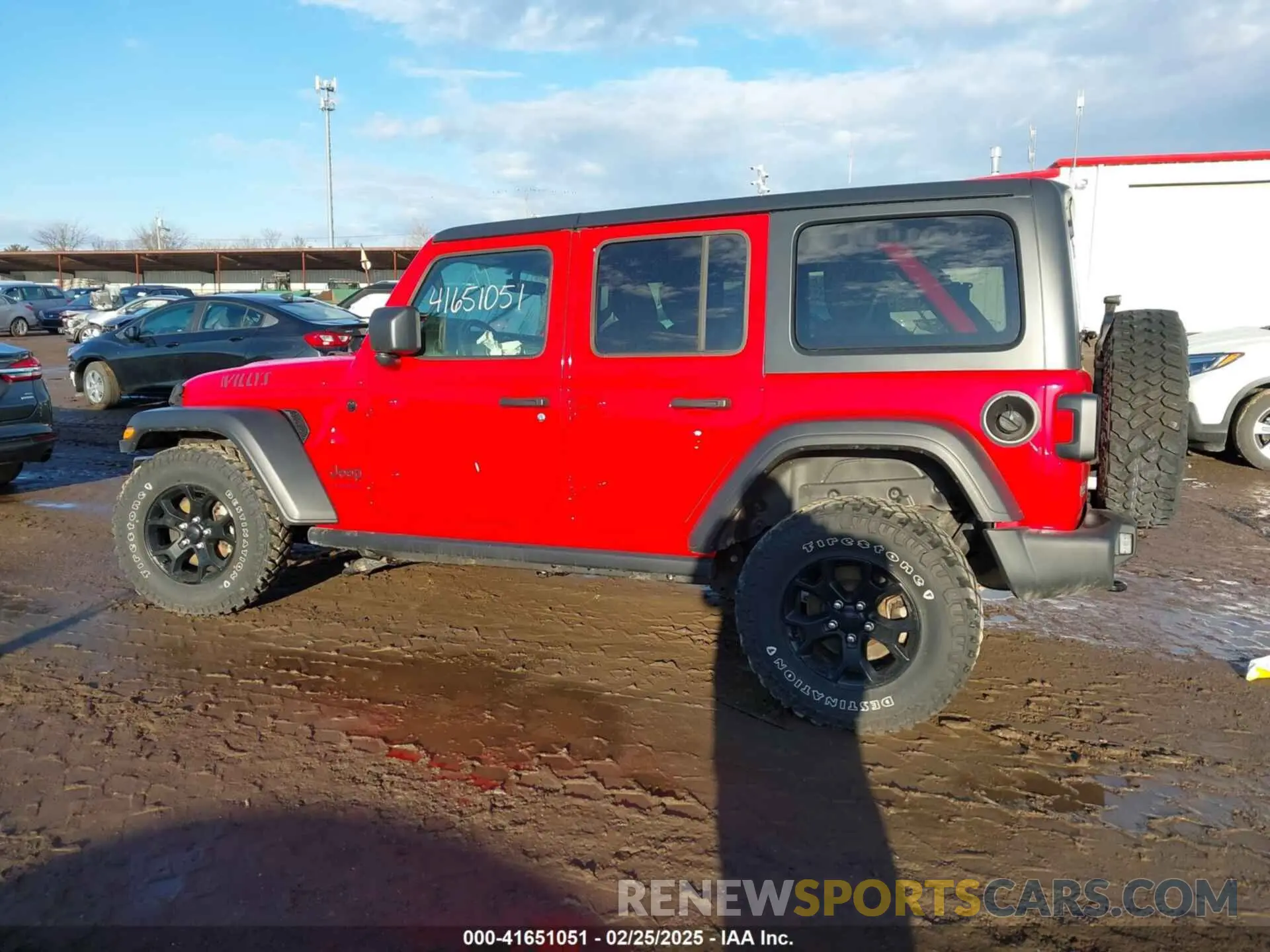 14 fotografías del automóvil dañado 1C4HJXDG6MW610228 JEEP WRANGLER UNLIMITED 2021