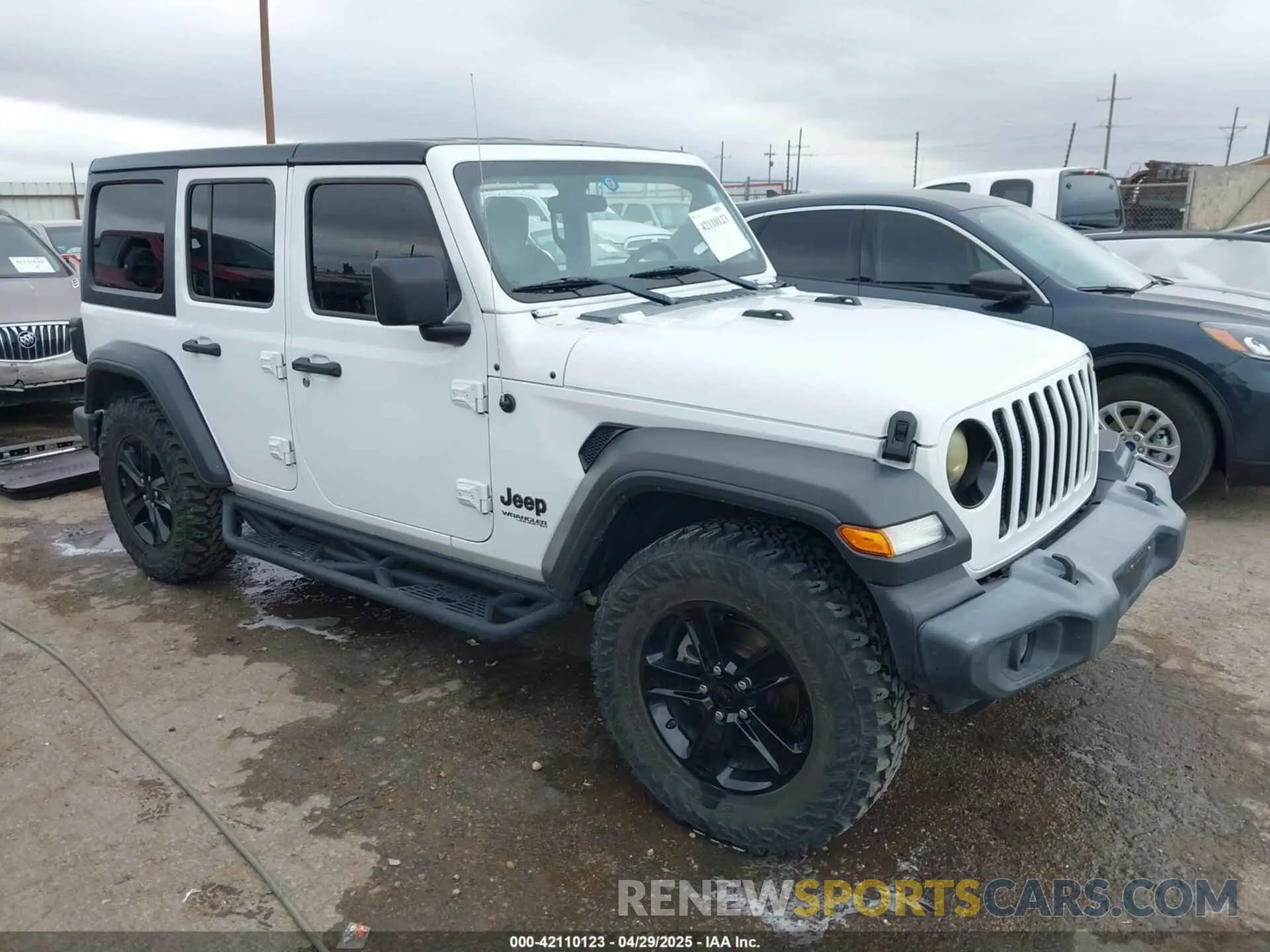 1 fotografías del automóvil dañado 1C4HJXDG8MW509322 JEEP WRANGLER UNLIMITED 2021