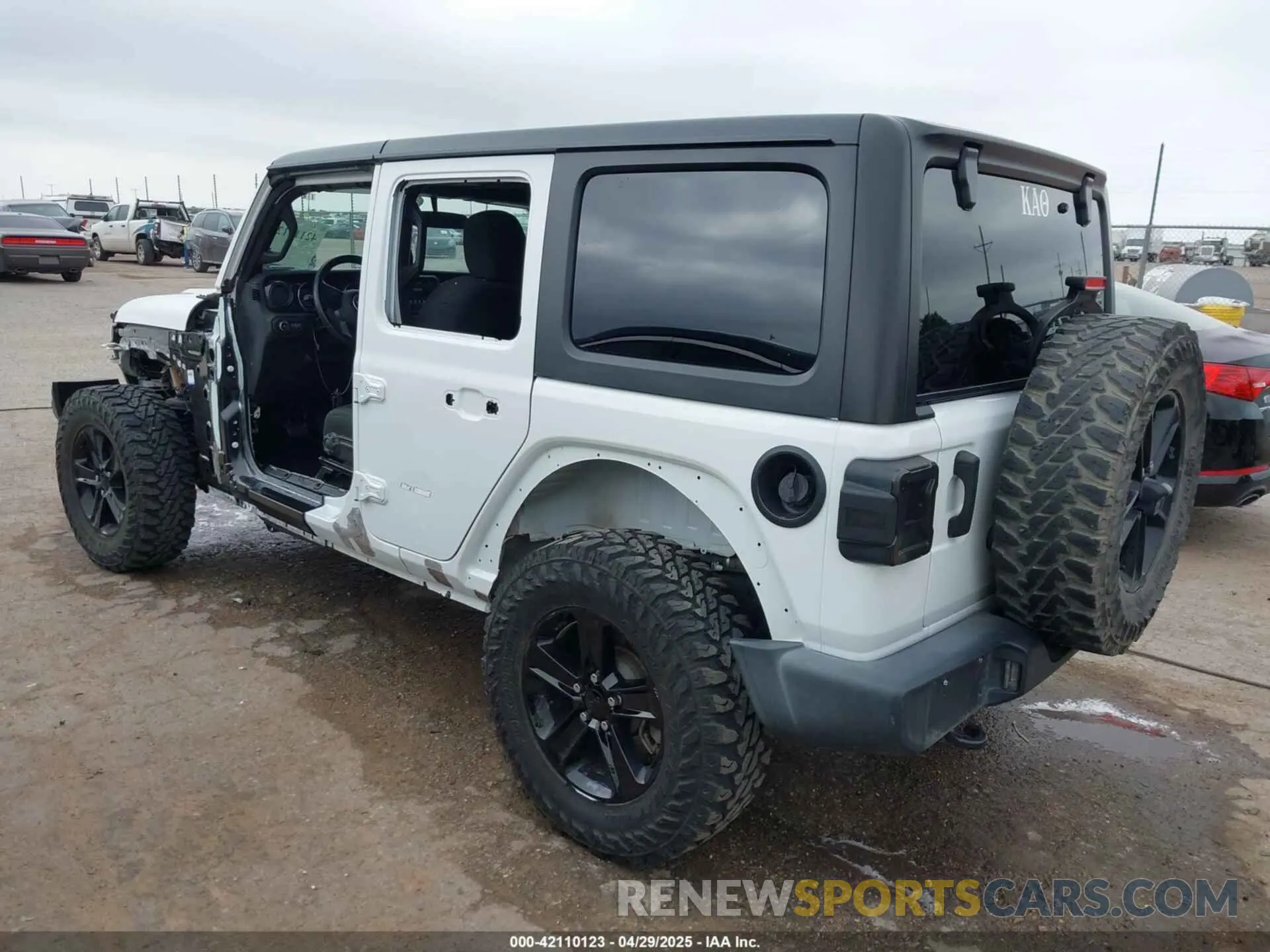 3 fotografías del automóvil dañado 1C4HJXDG8MW509322 JEEP WRANGLER UNLIMITED 2021
