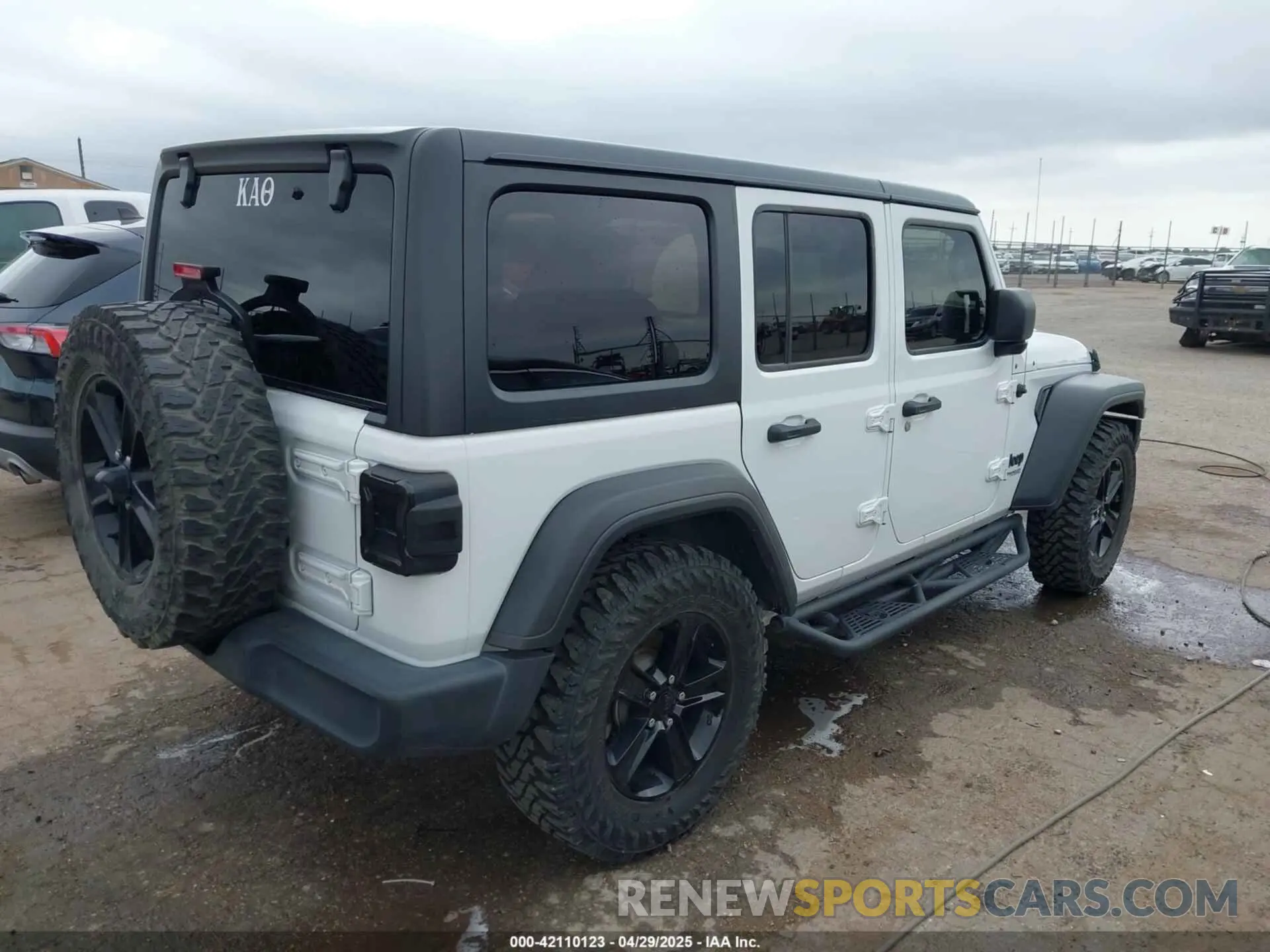 4 fotografías del automóvil dañado 1C4HJXDG8MW509322 JEEP WRANGLER UNLIMITED 2021