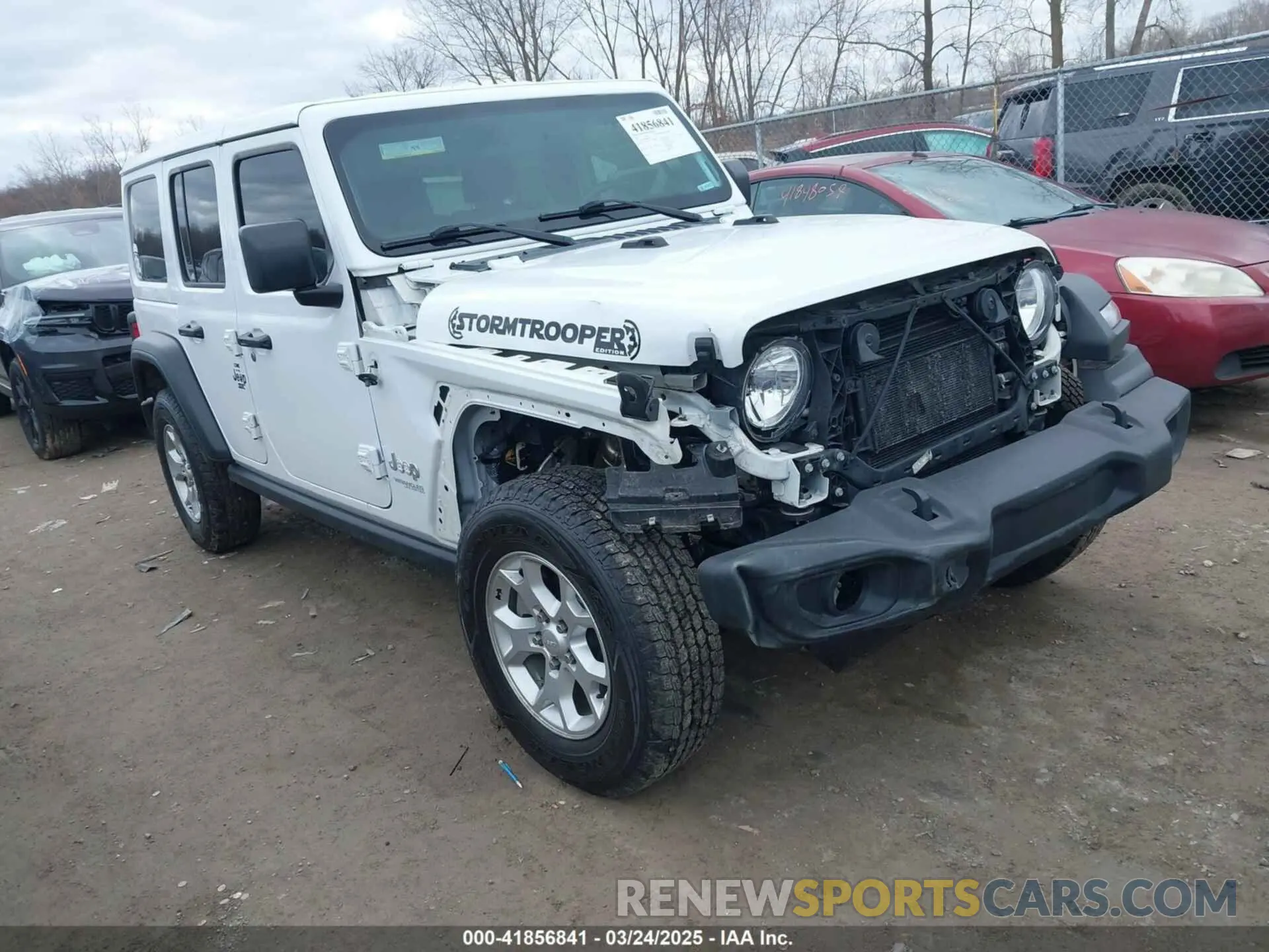 1 fotografías del automóvil dañado 1C4HJXDG8MW596171 JEEP WRANGLER UNLIMITED 2021