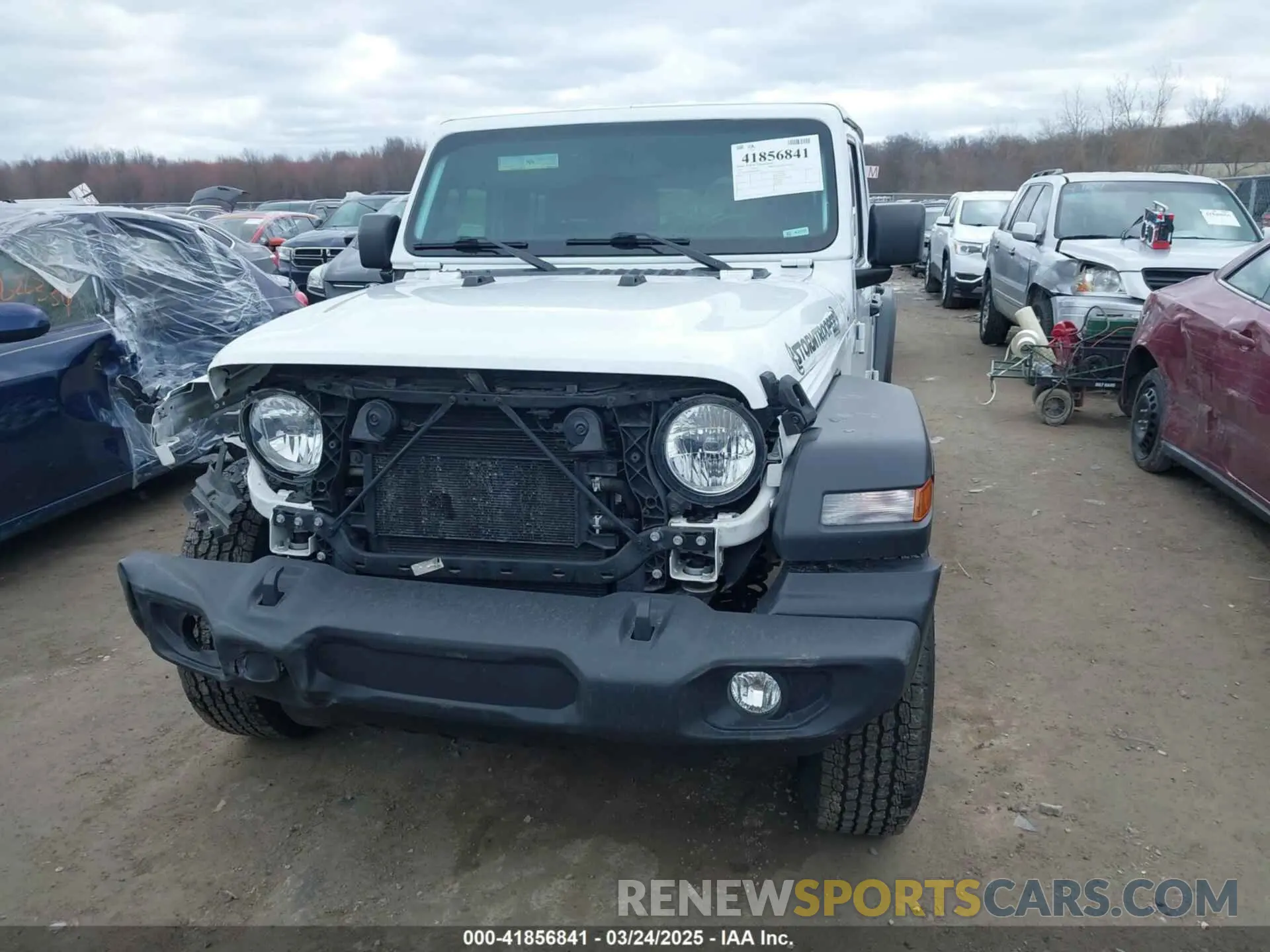 13 fotografías del automóvil dañado 1C4HJXDG8MW596171 JEEP WRANGLER UNLIMITED 2021